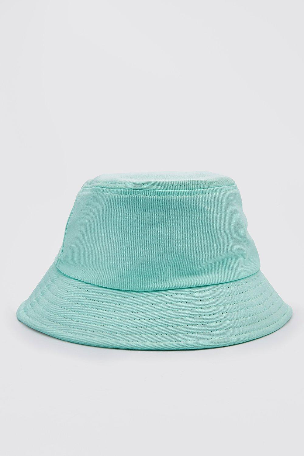 turquoise bucket hat