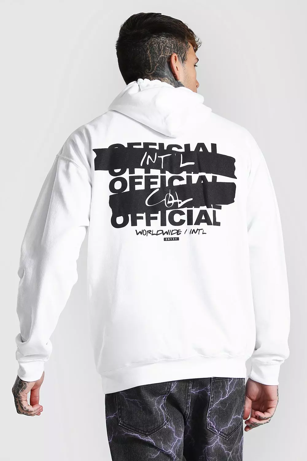 Oversize hoodie back print new arrivals