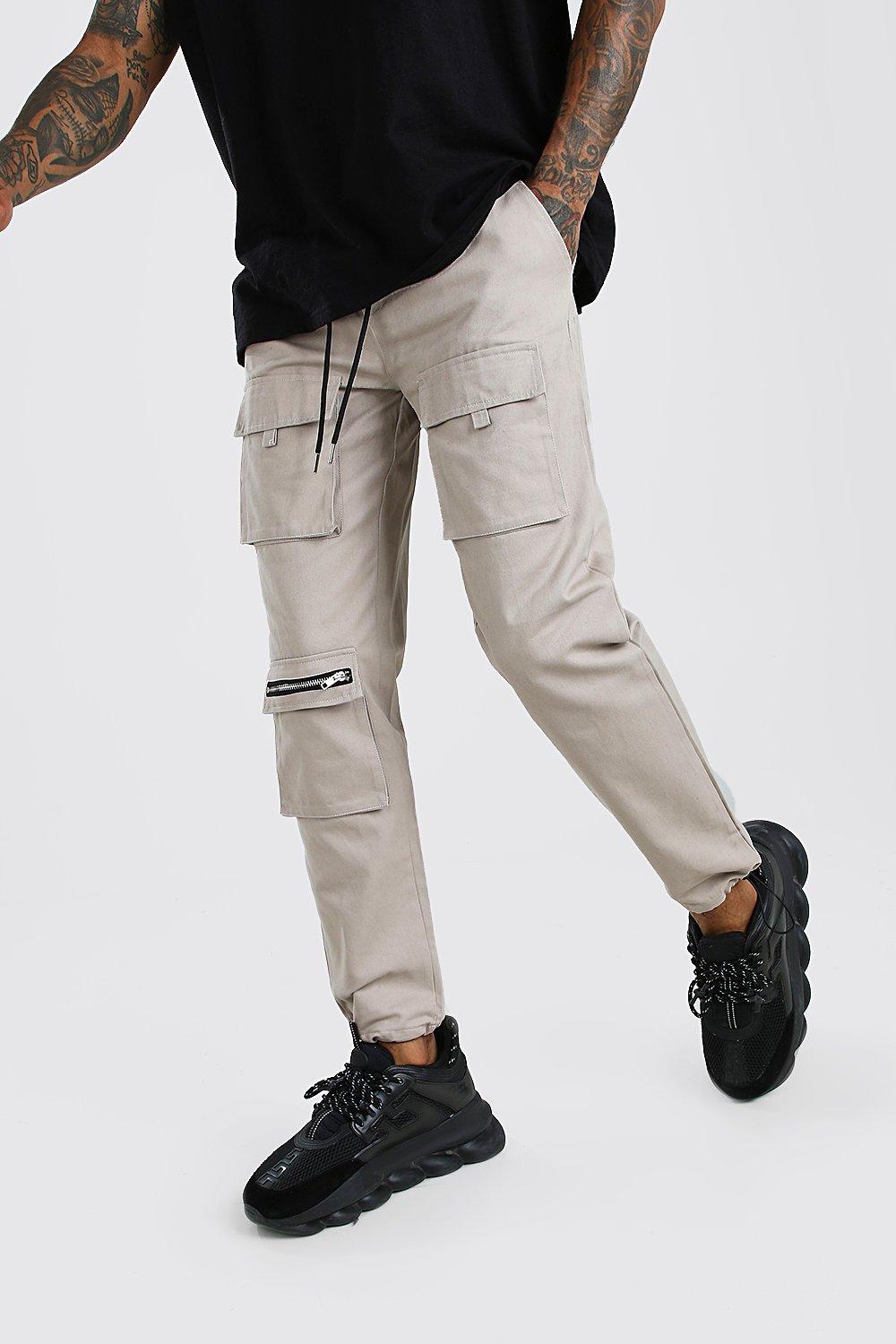 cargo drawcord pants