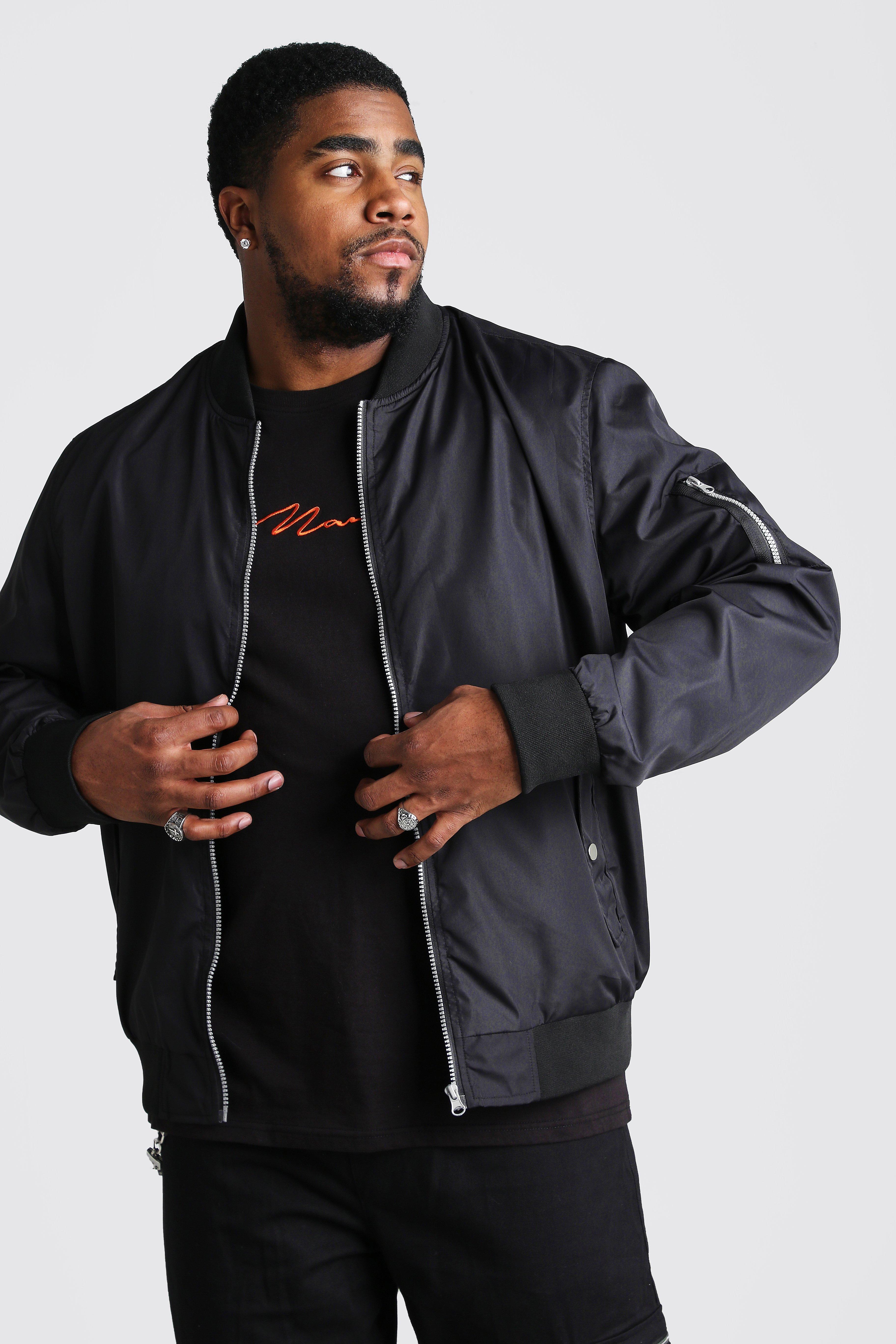 big and tall bomber jacket