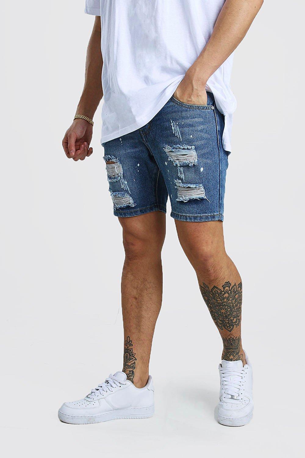 skinny jeans shorts