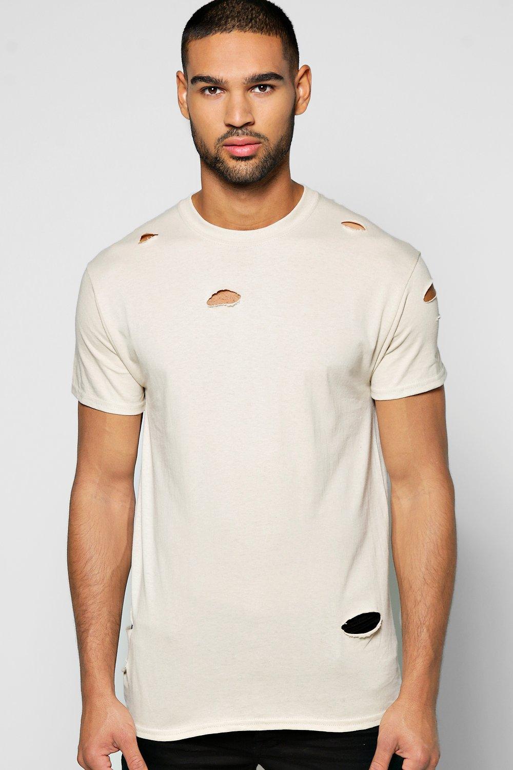 distressed t shirt mens