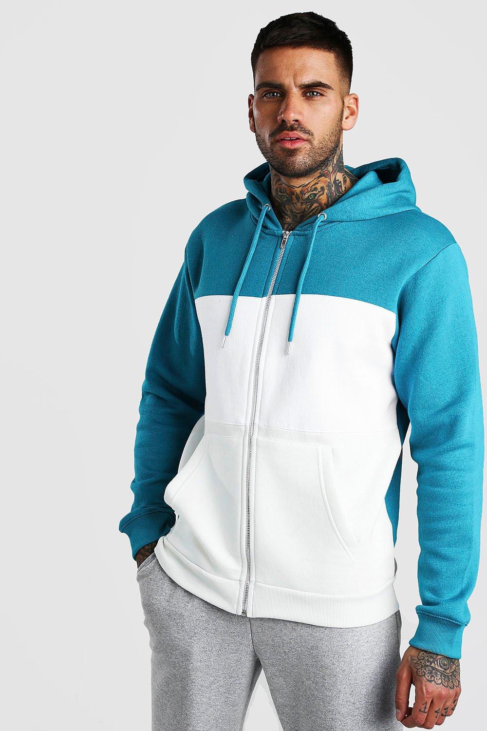 blue colour hoodies