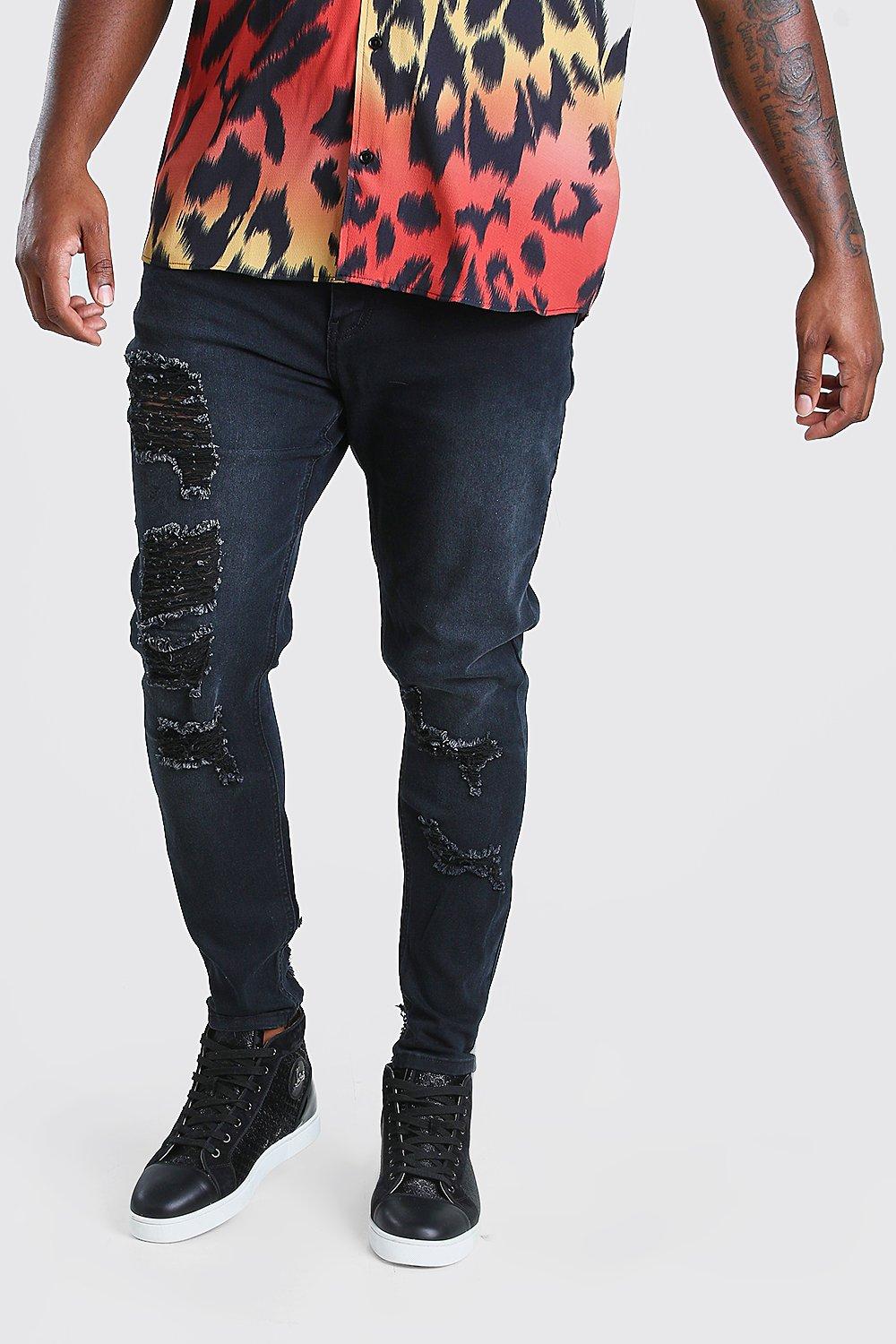 plus size skinny fit jeans