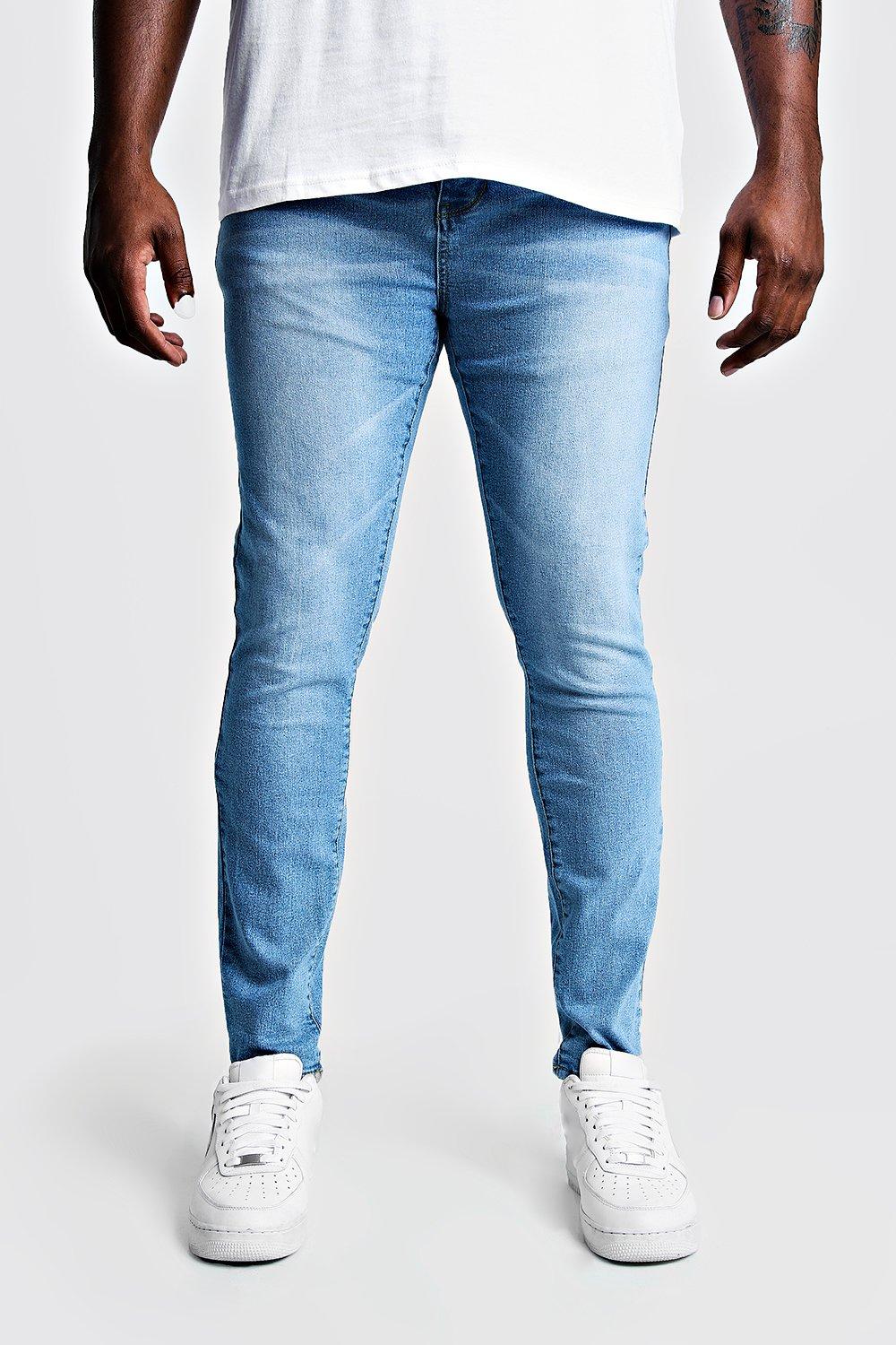 big and tall skinny fit jeans