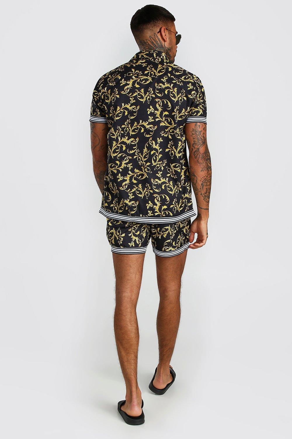 baroque swim shorts