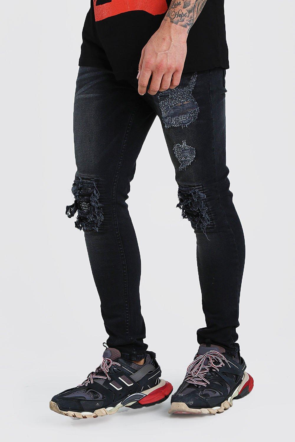 boohooman super skinny jeans