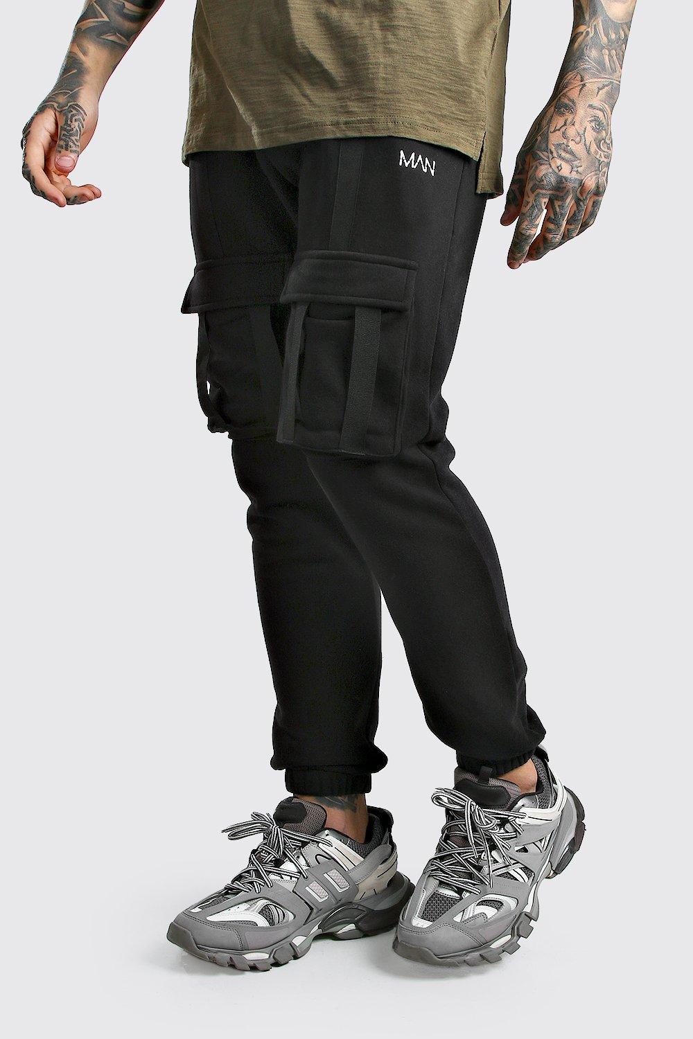 men utility joggers