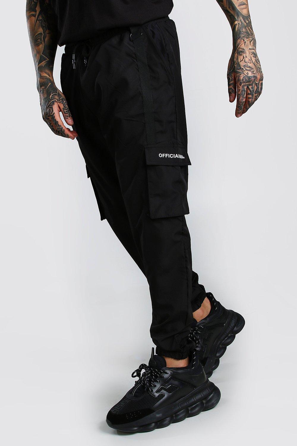 cargo joggers with straps