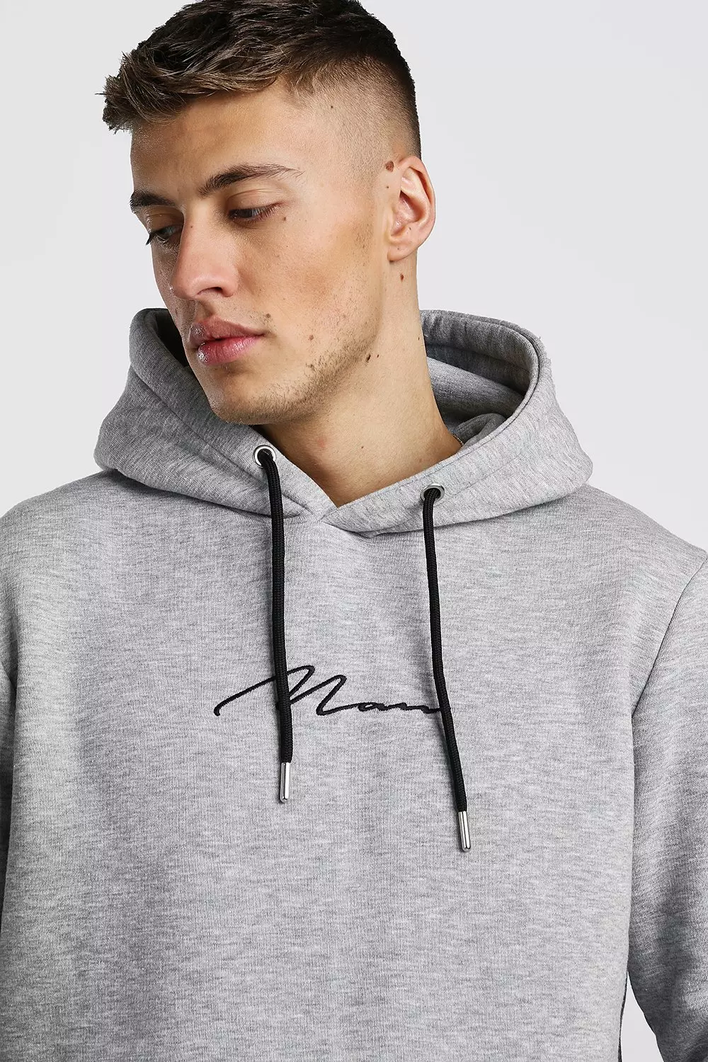 Boohooman signature sales hoodie