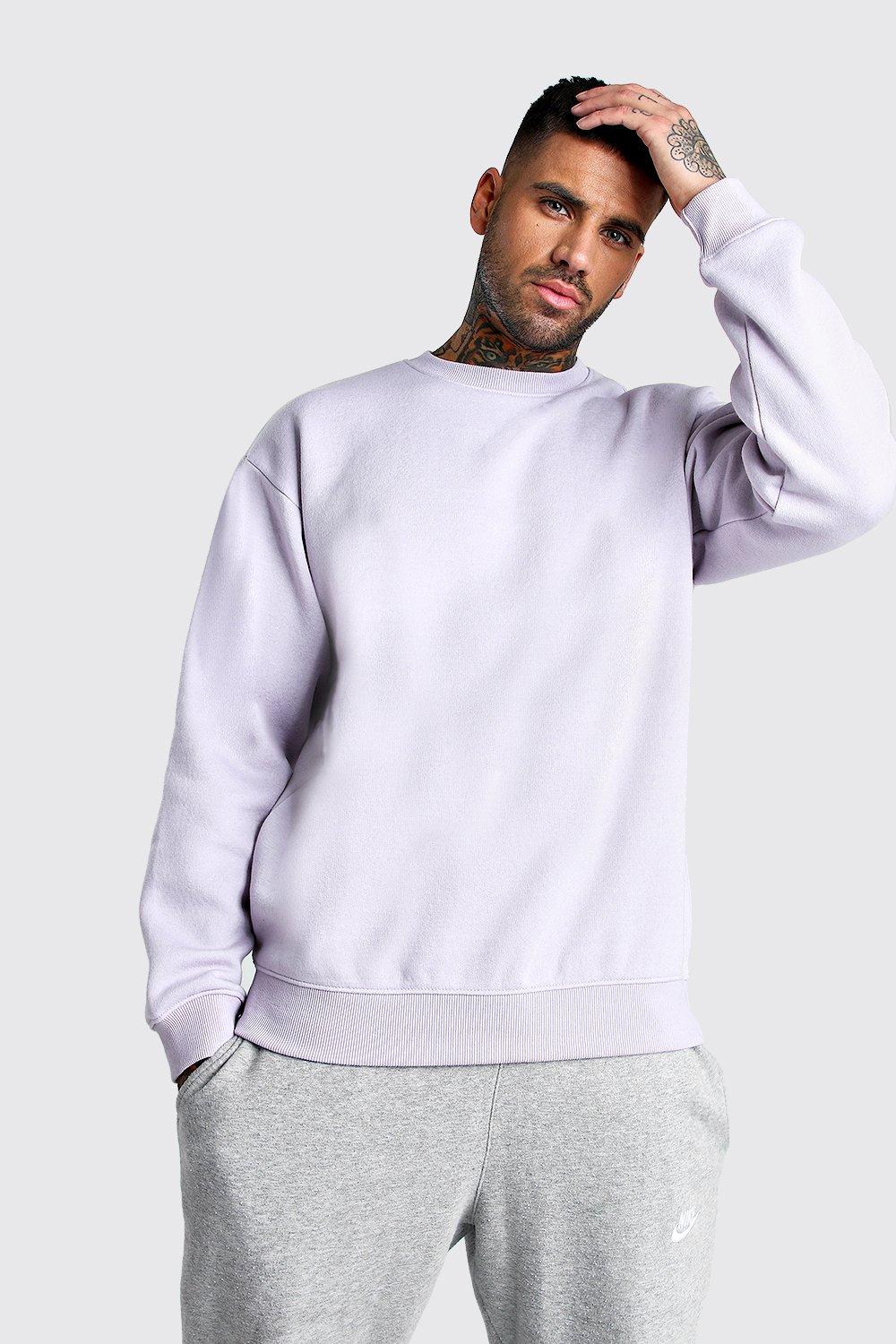 

Базовая флисовая толстовка оверсайз, Lilac