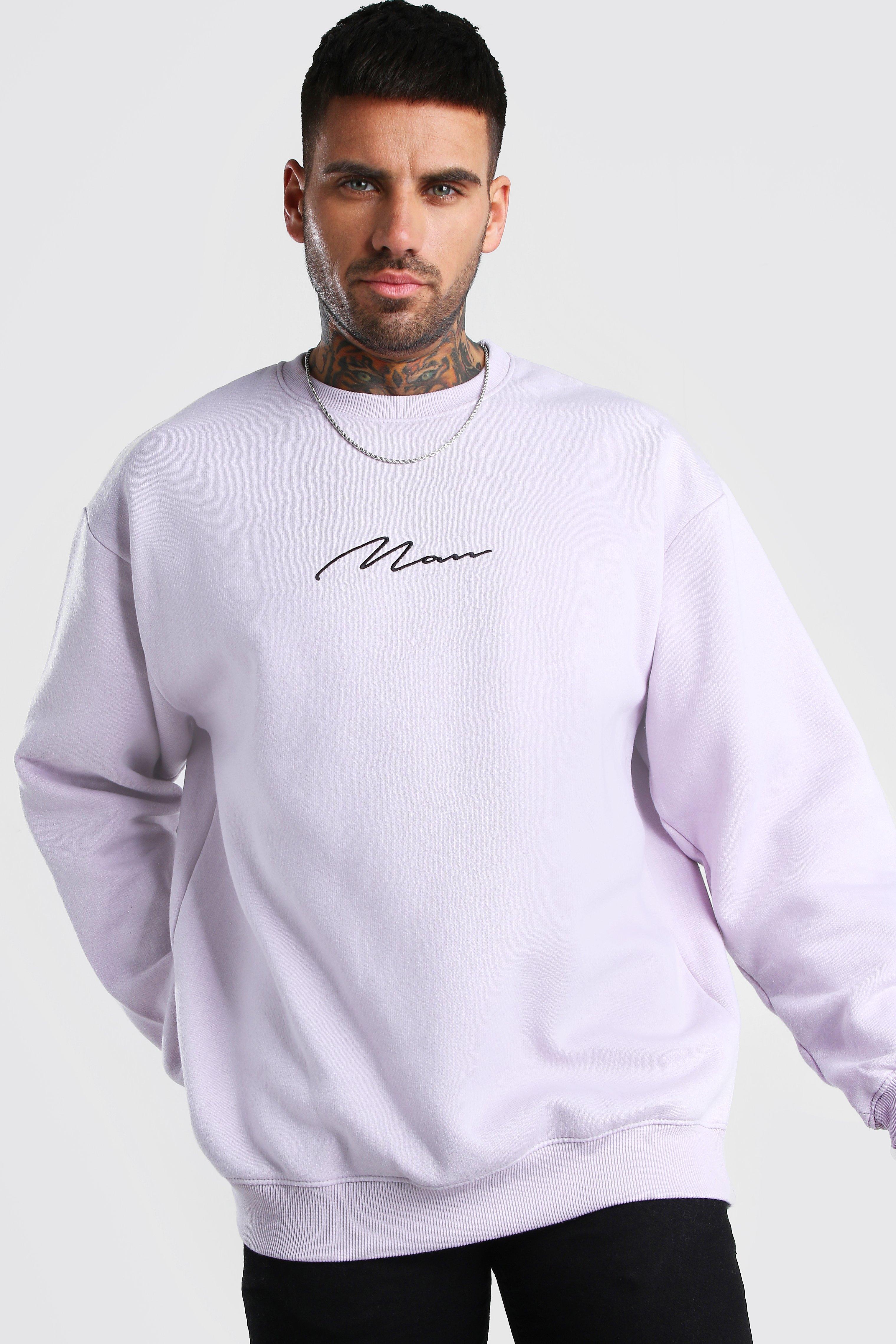 oversized lilac hoodie