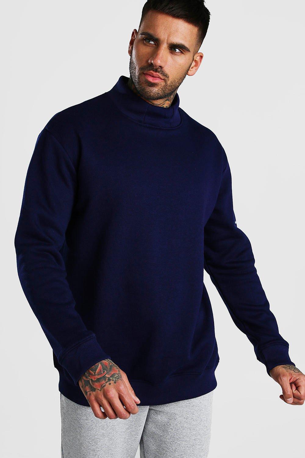 navy oversized sweatshirt