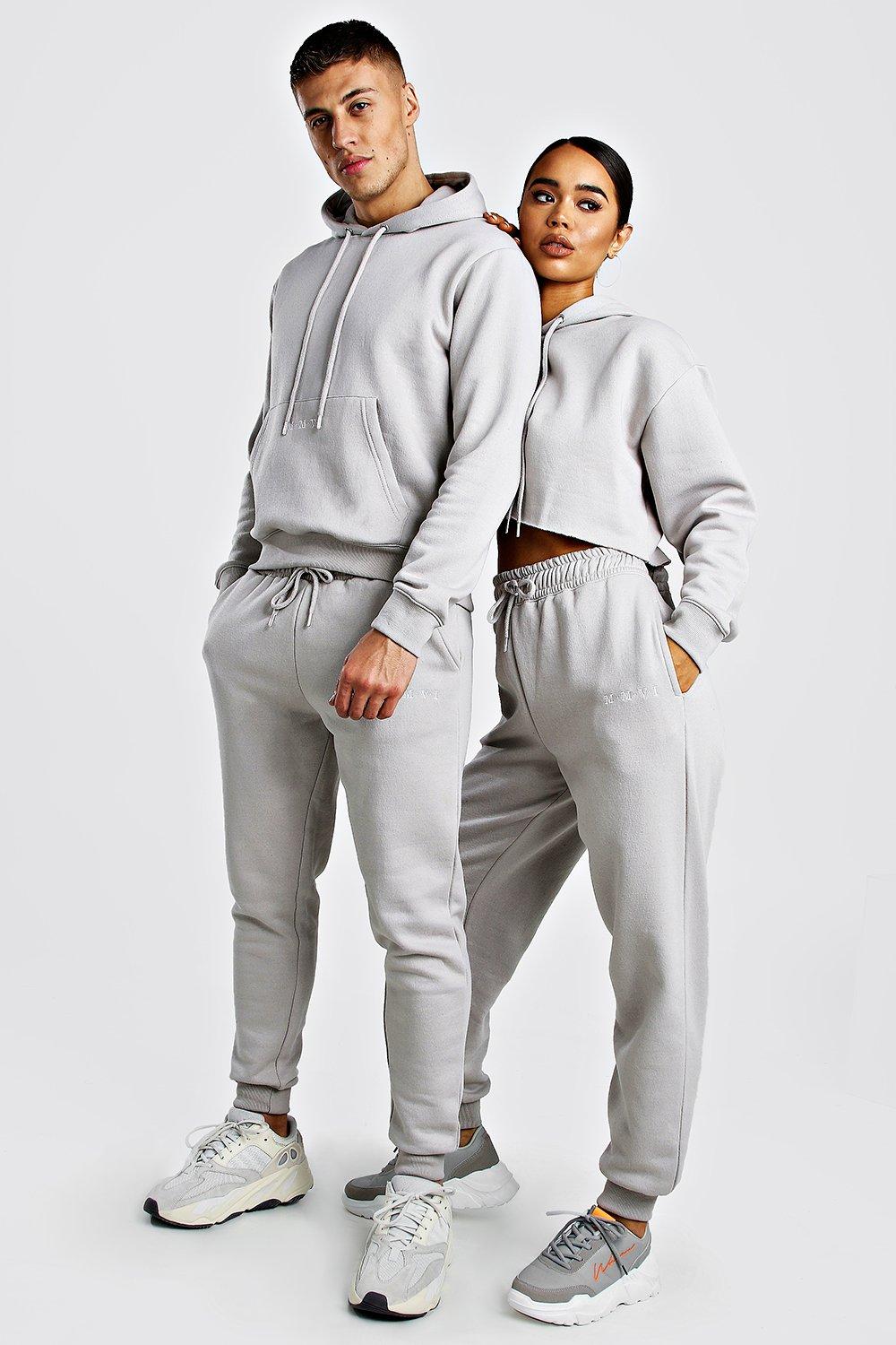 boohoo grey tracksuit