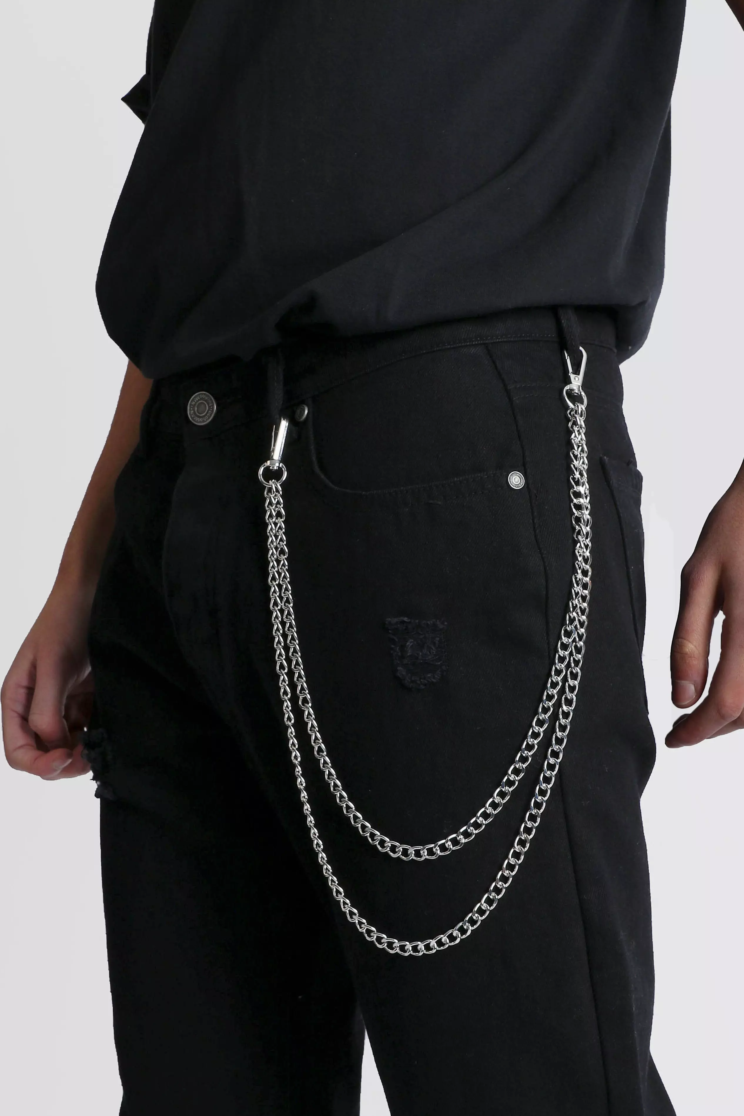 Silver Jeans Chain