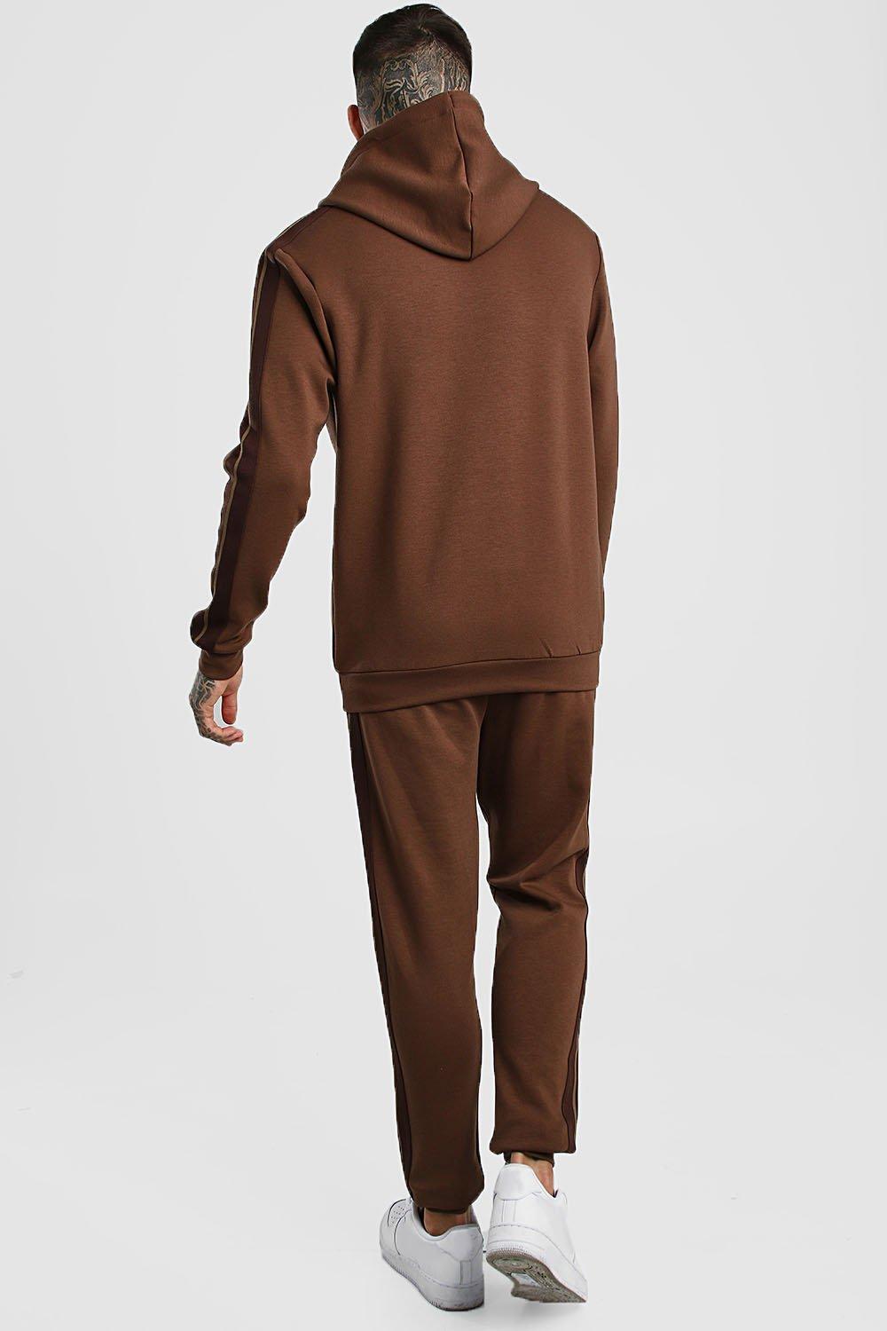 brown tracksuit