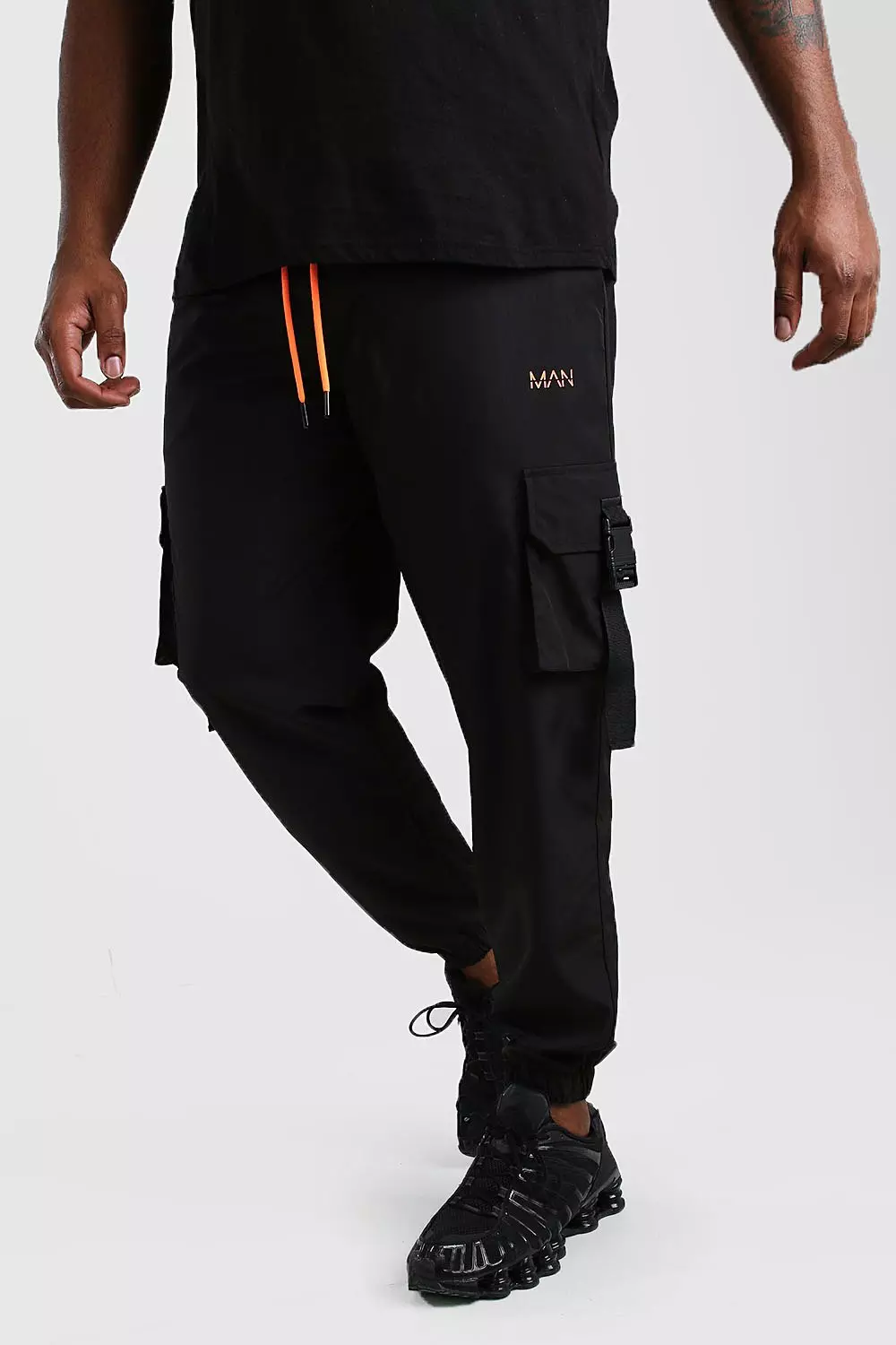 Boohooman 2025 buckle joggers