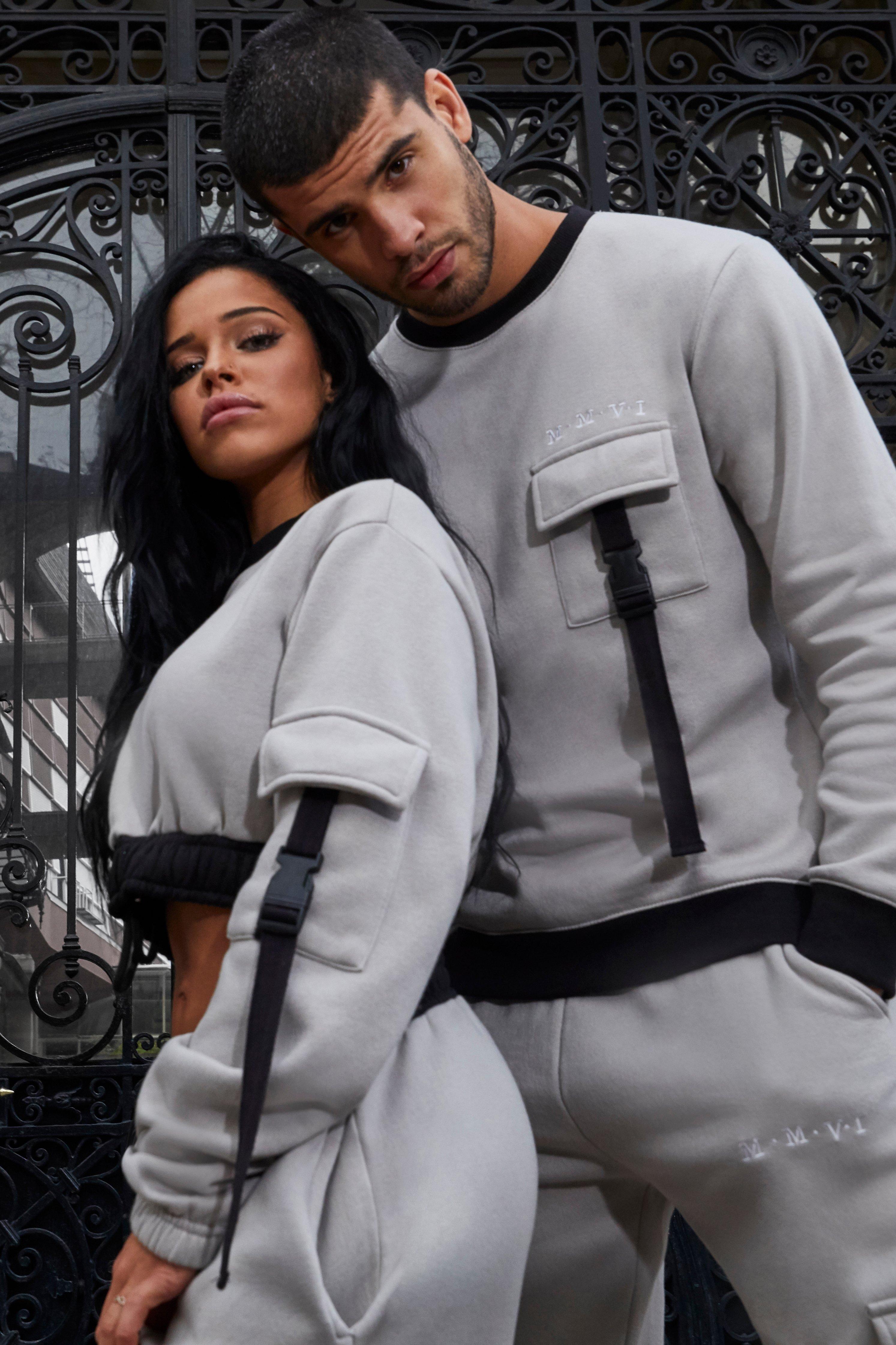 boohoo his and hers tracksuits