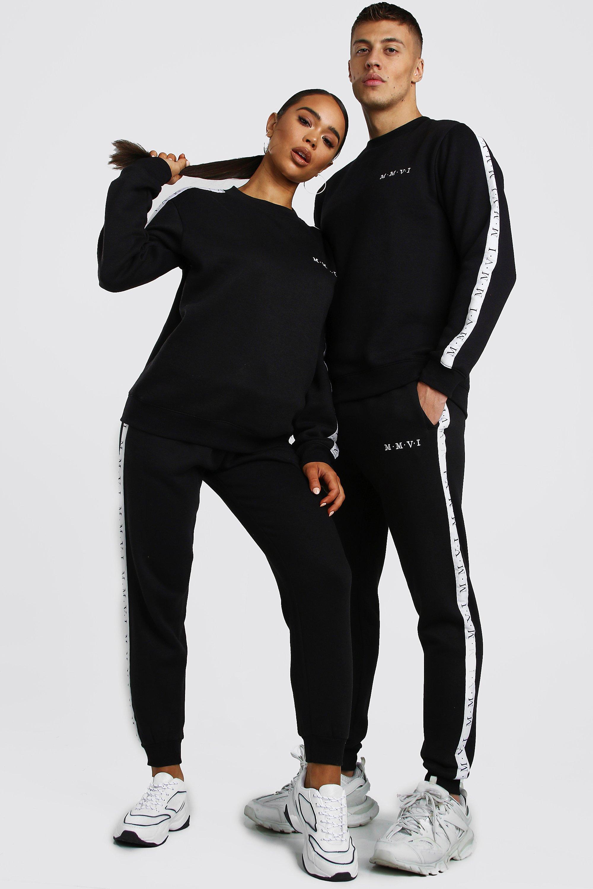 matching couple sweat suits