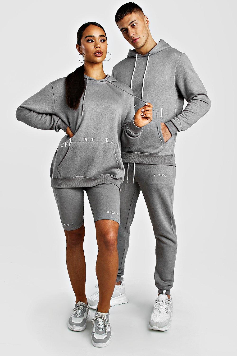 cycling shorts and hoodie set