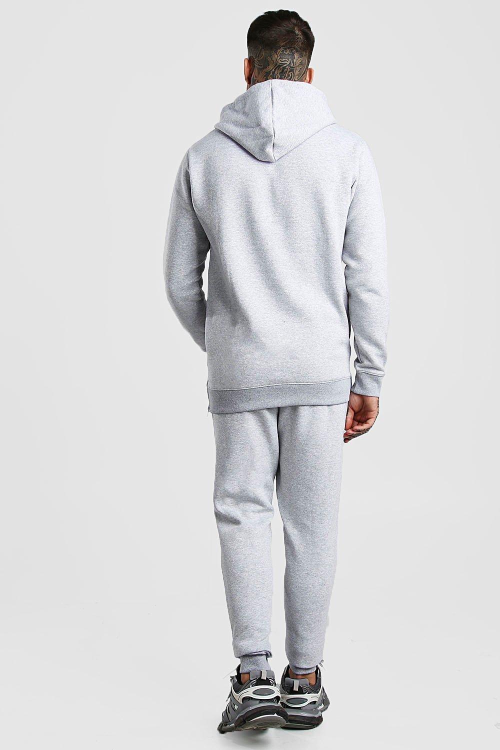 tracksuit bottoms with side zips