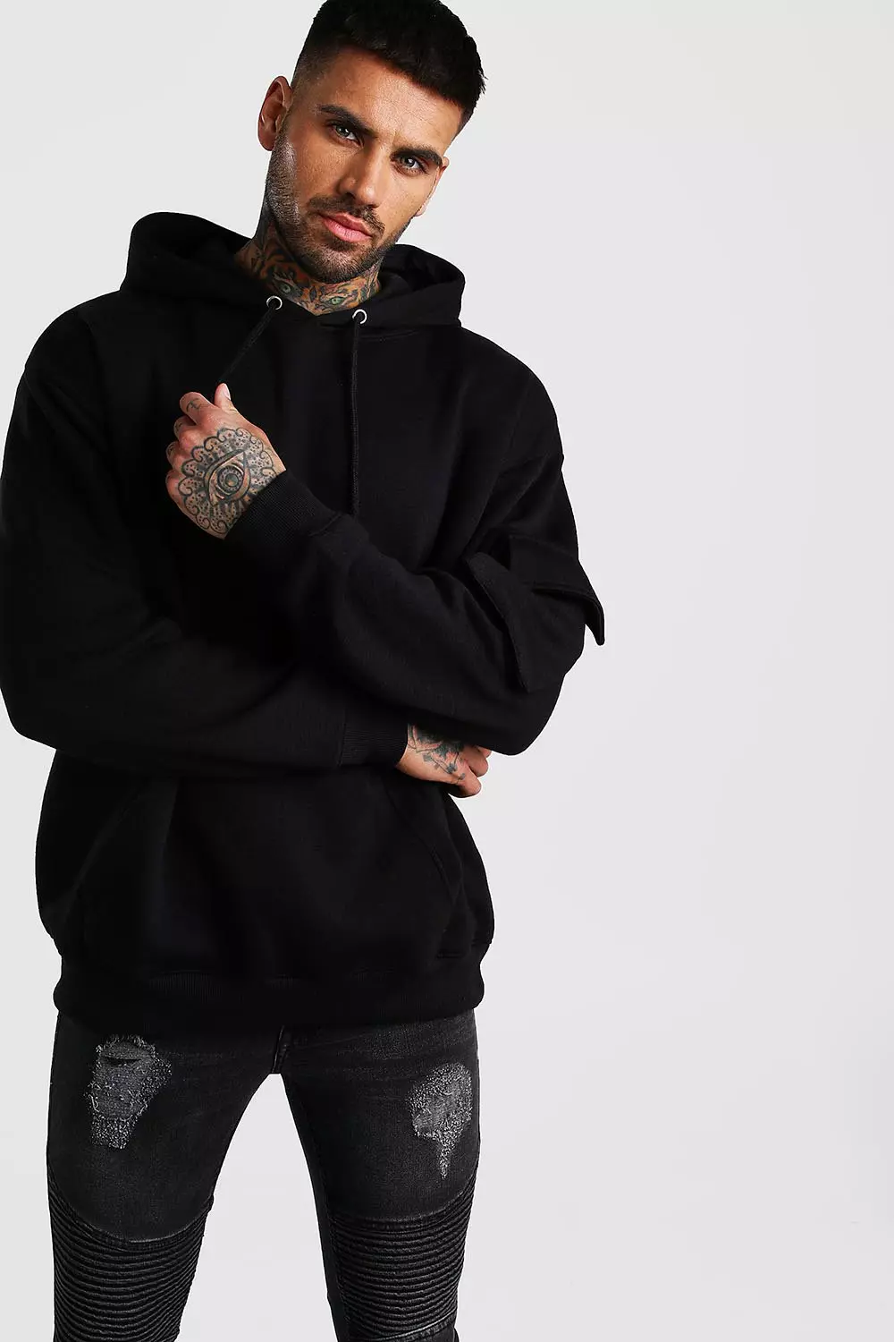 Hoodie with sale arm pocket