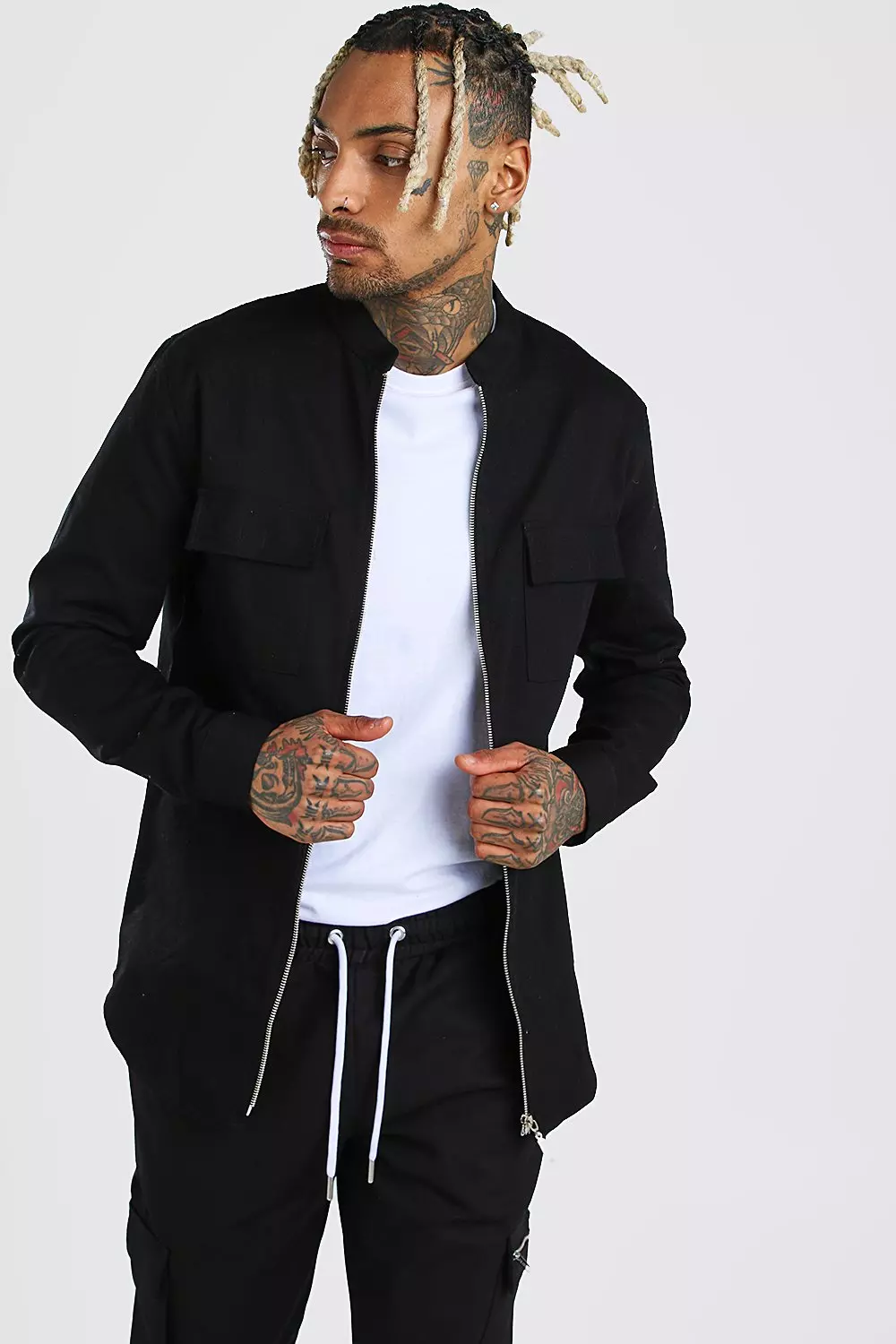 Grandad clearance collar jacket