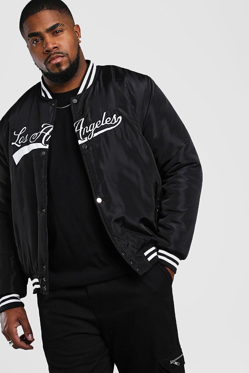 big and tall bomber jacket