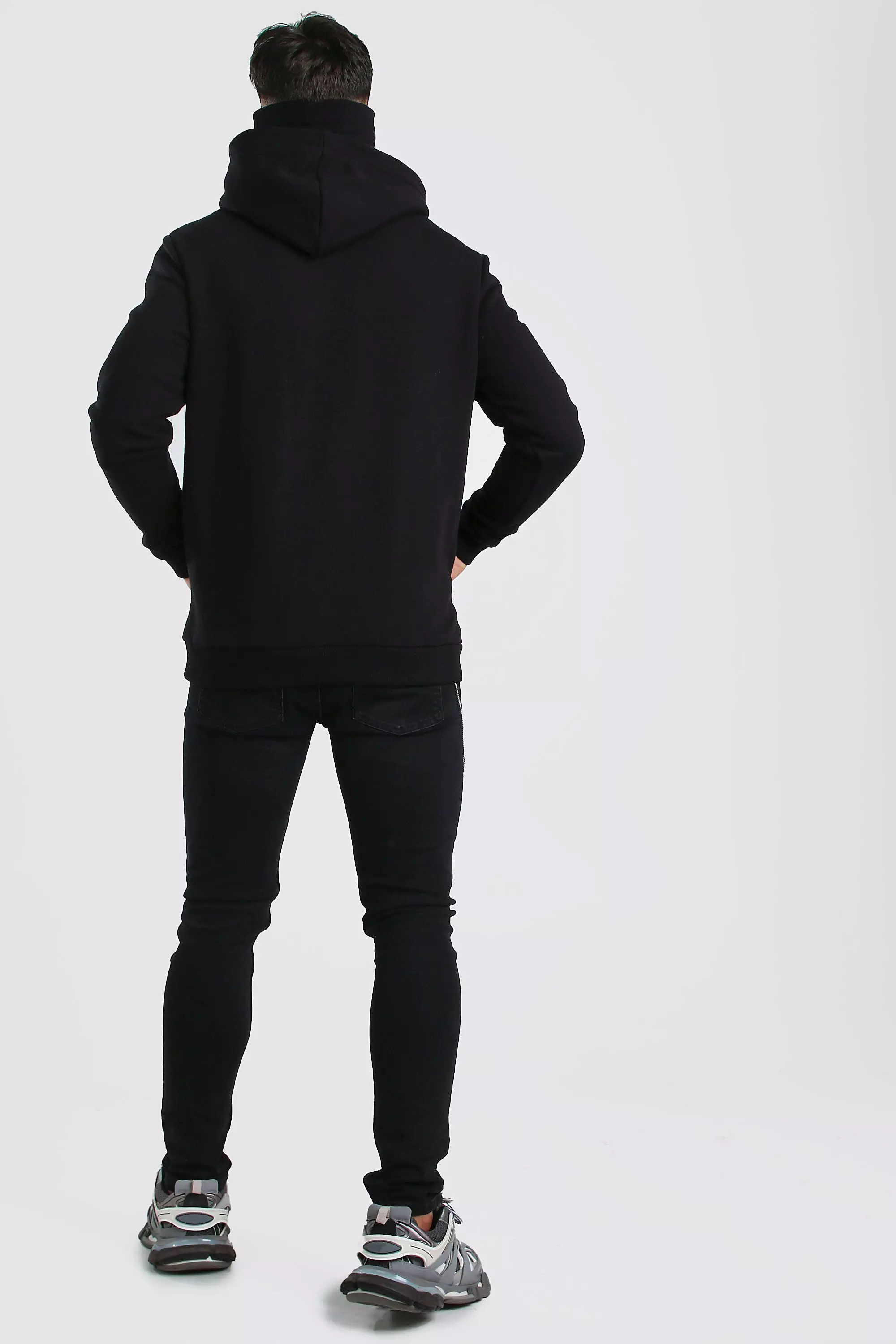 Boohooman snood online hoodie