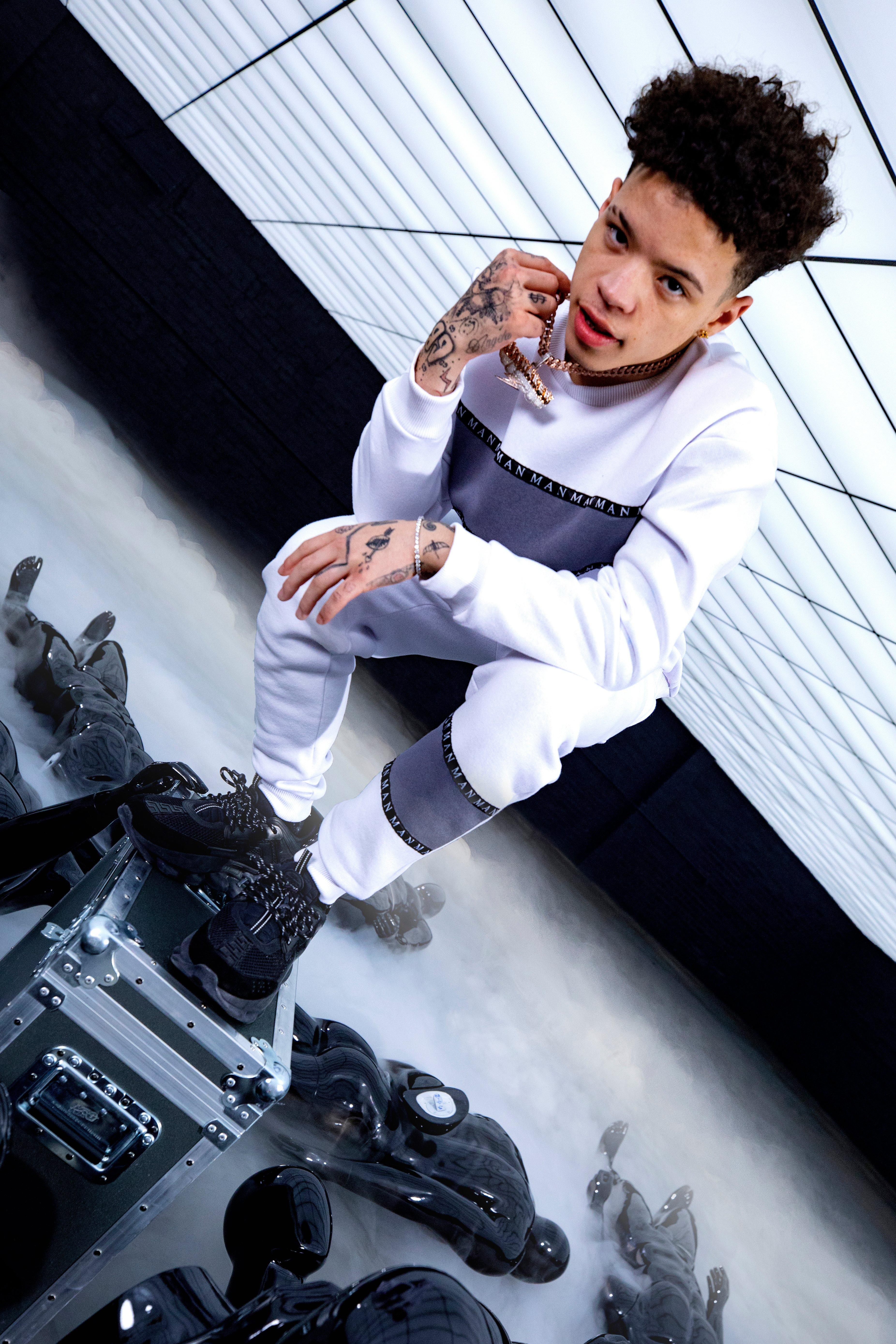 boohoo white tracksuit