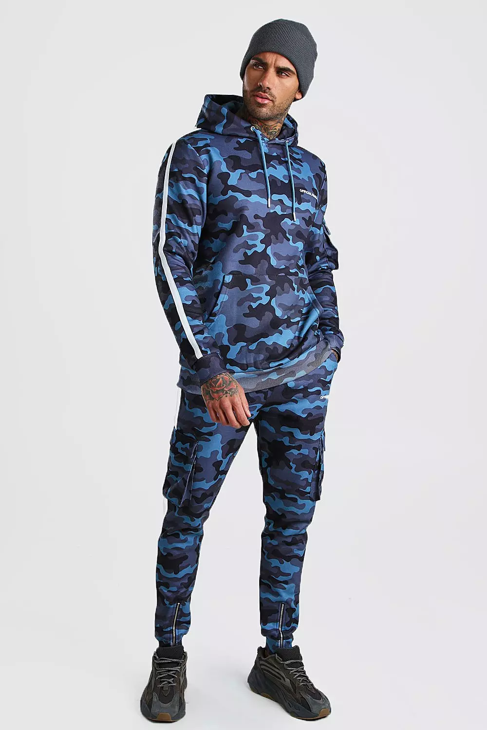 Official MAN Tape Hooded Tracksuit