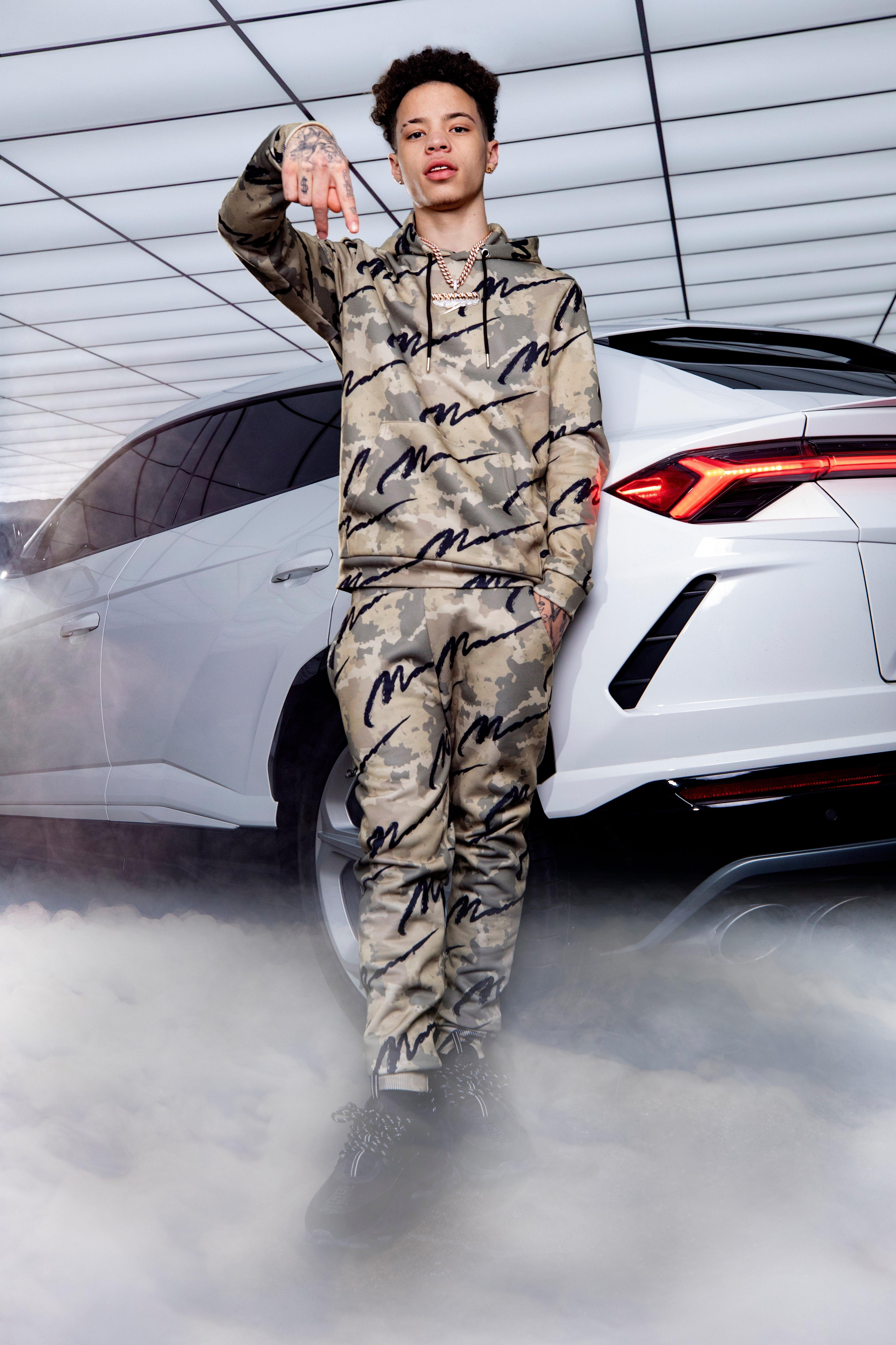 man tracksuit boohoo