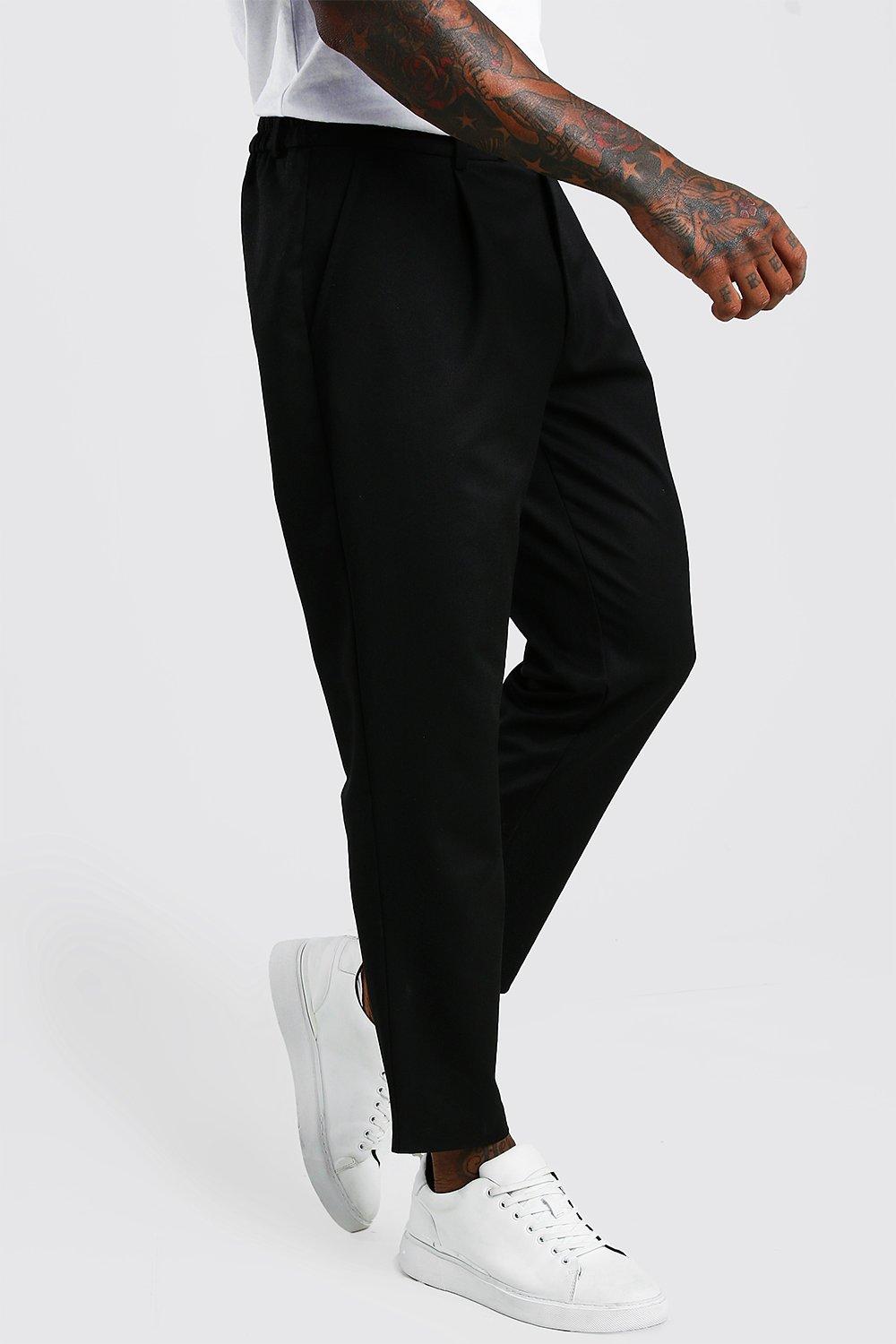 tapered cropped pants