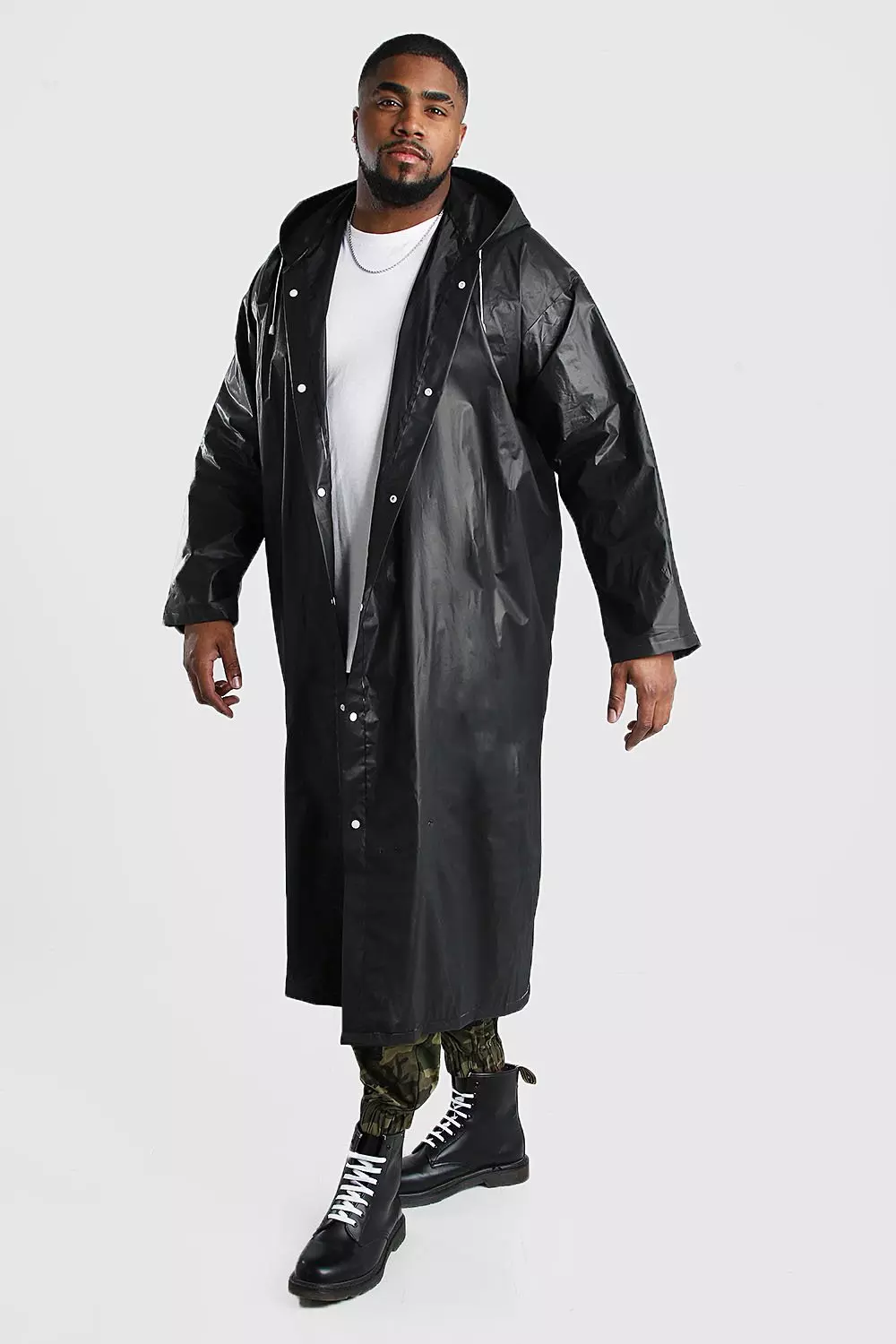 Vinyl hot sale mac coat