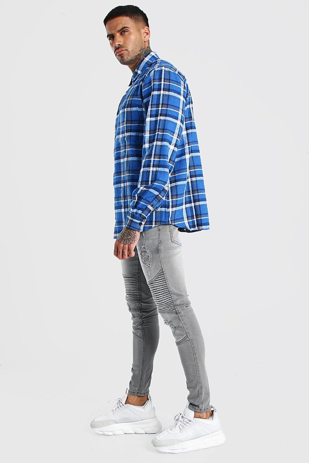 spray on skinny biker jeans with zips