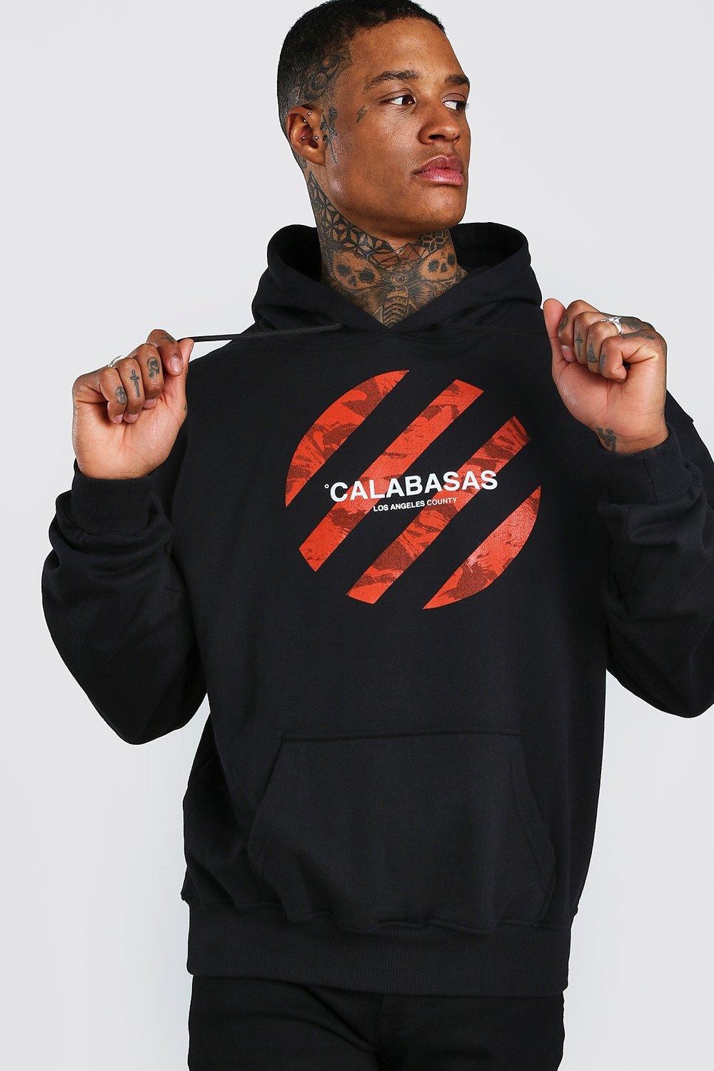 calabasas hoodie black