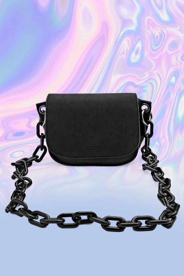 chunky chain bag