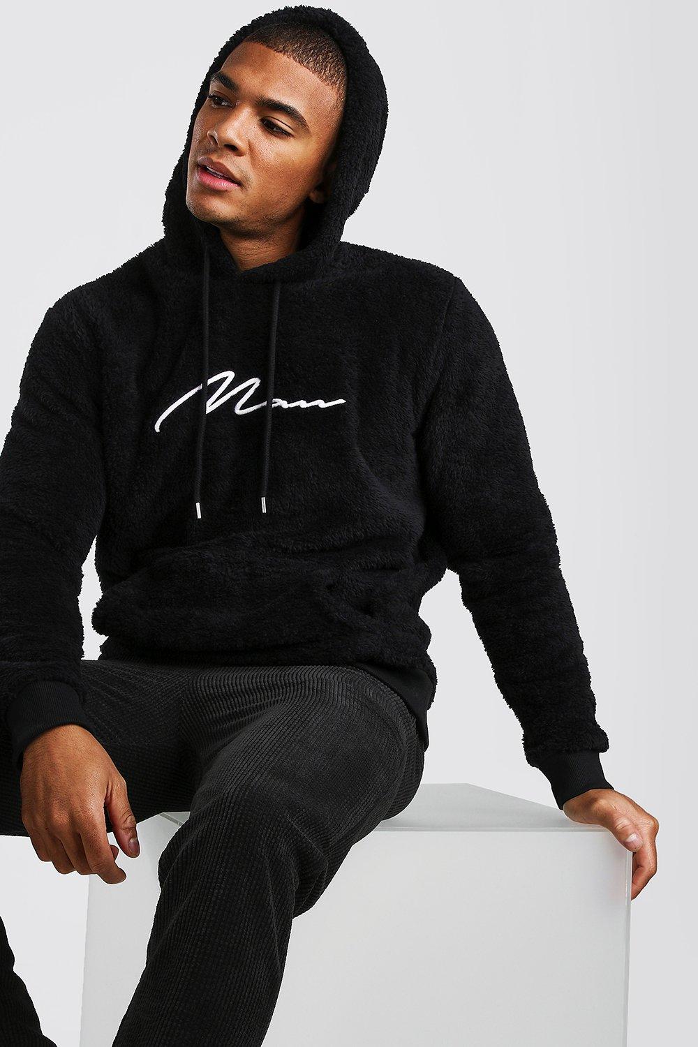 mens hoodies boohoo