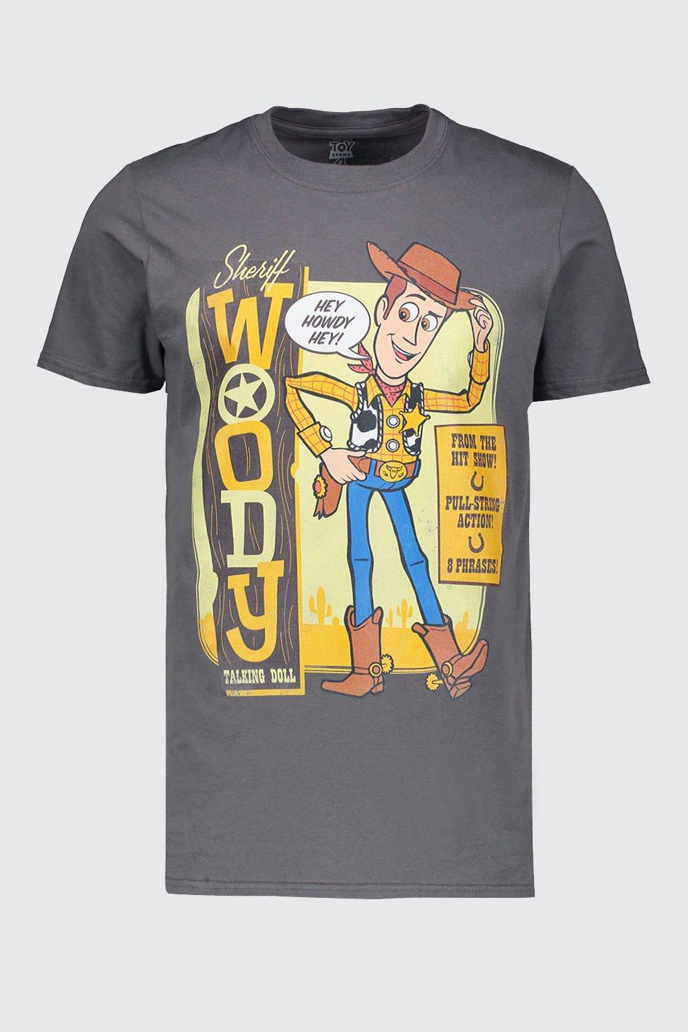 

Toy Story Woody Licensed T-Shirt, Charcoal