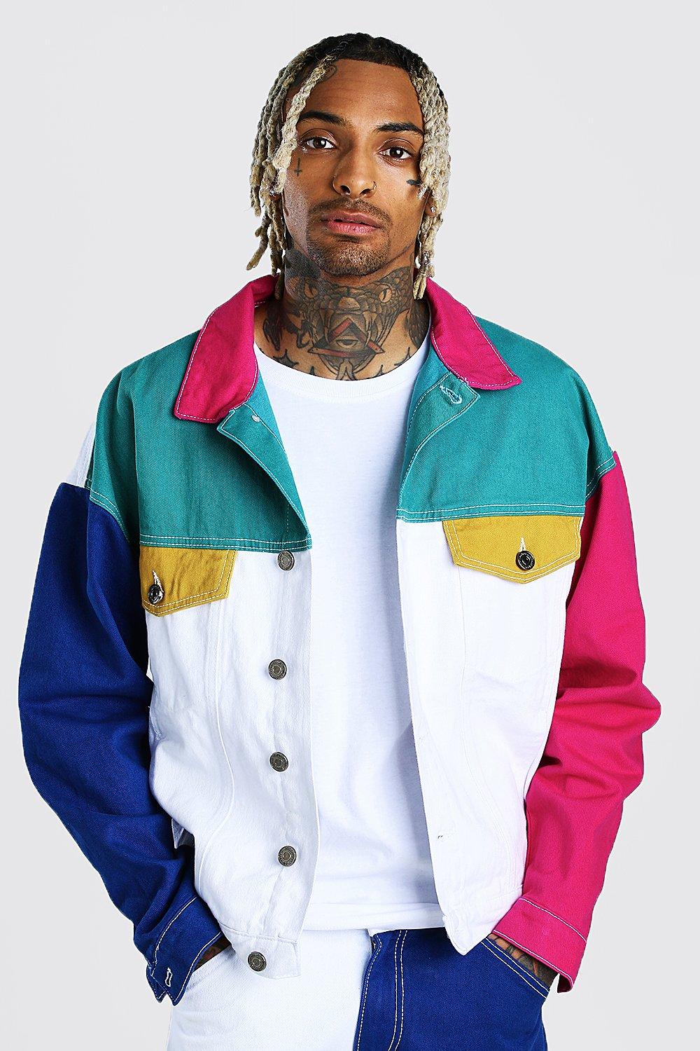 color block jean