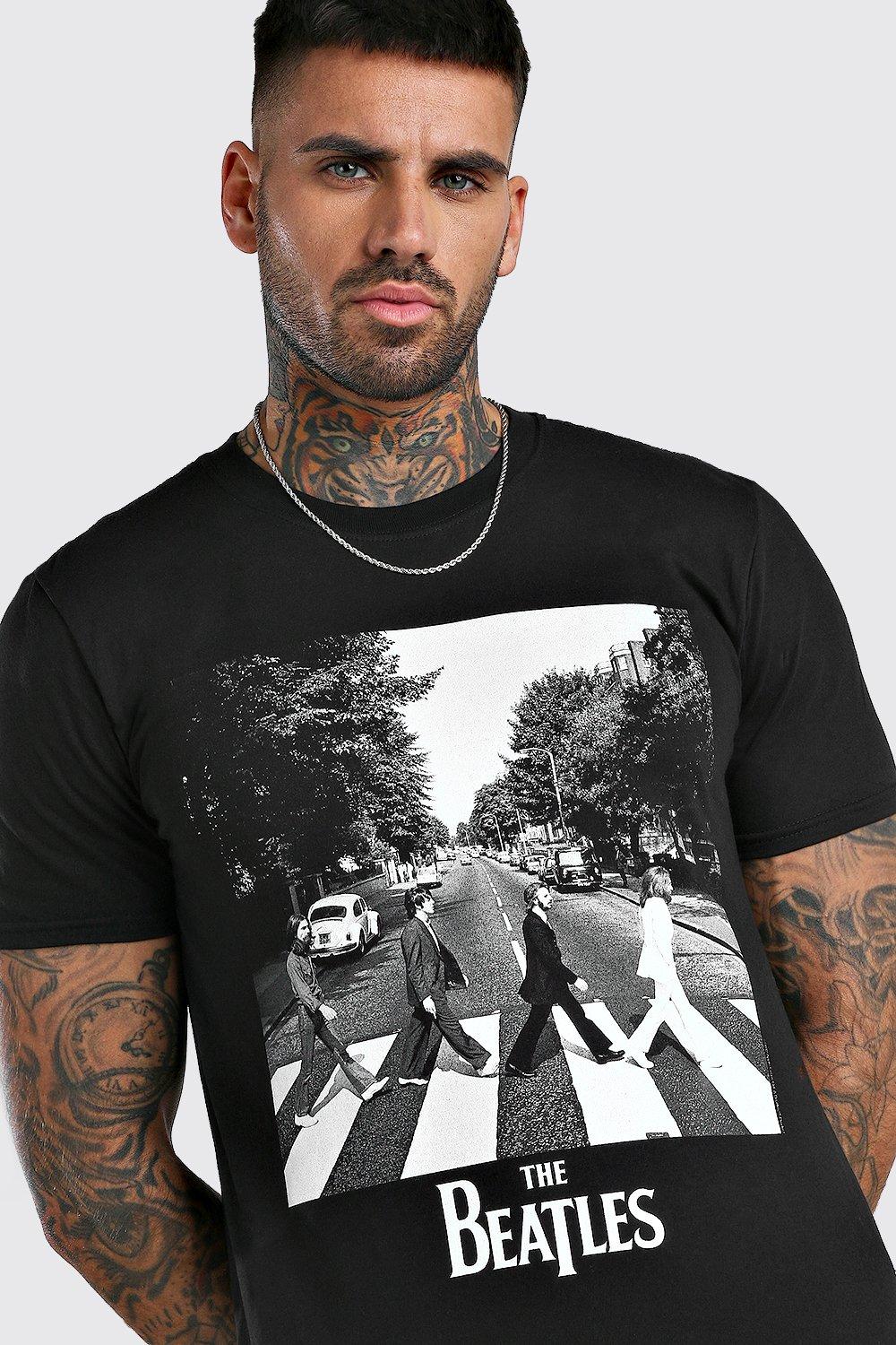 black beatles t shirt