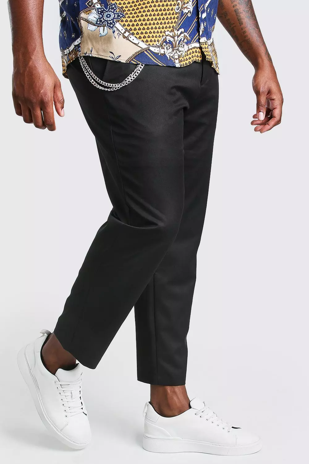 Big and tall deals cropped pants
