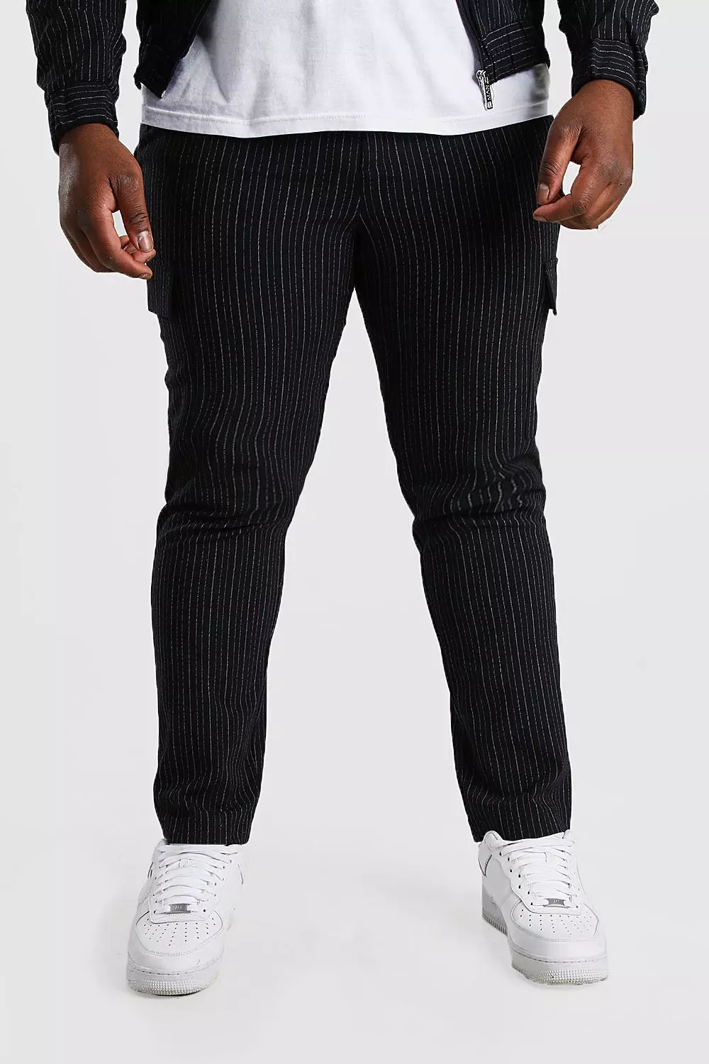 Navy Stripe Pant For Tall Men