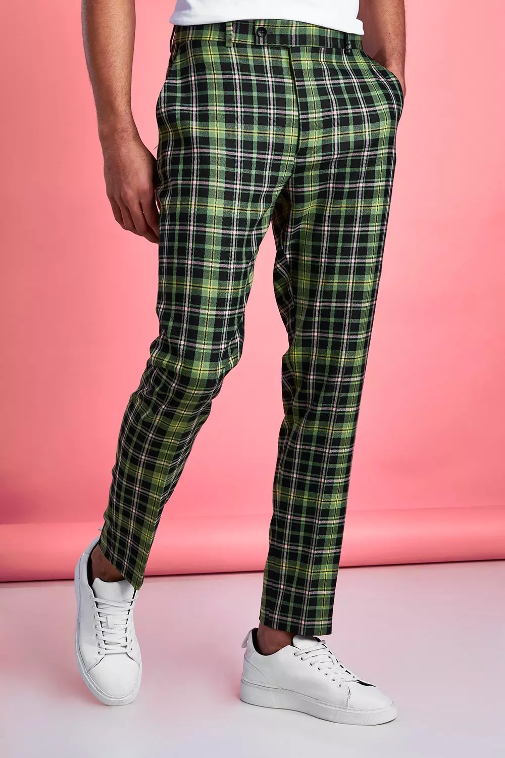 Tight best sale checkered pants