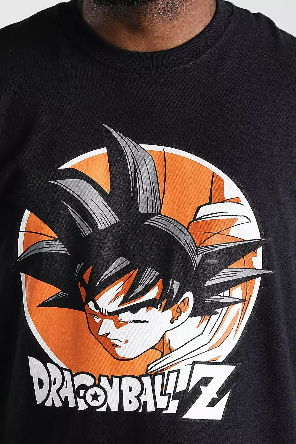 Plus Size Dragonball Z T Shirt Boohooman