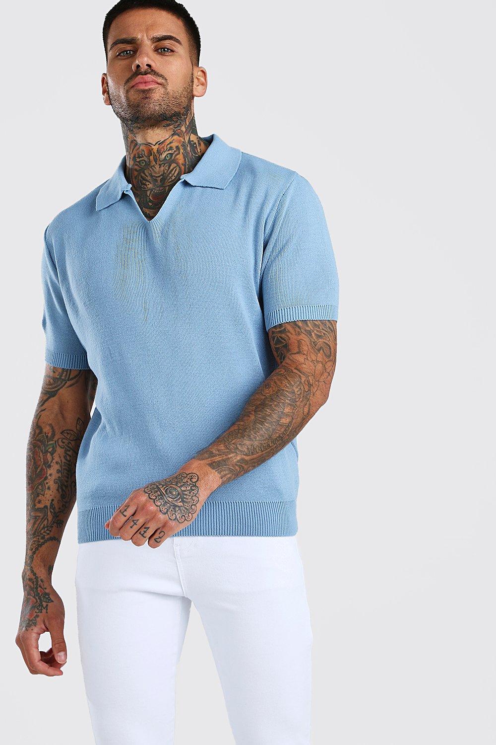 knitted polo