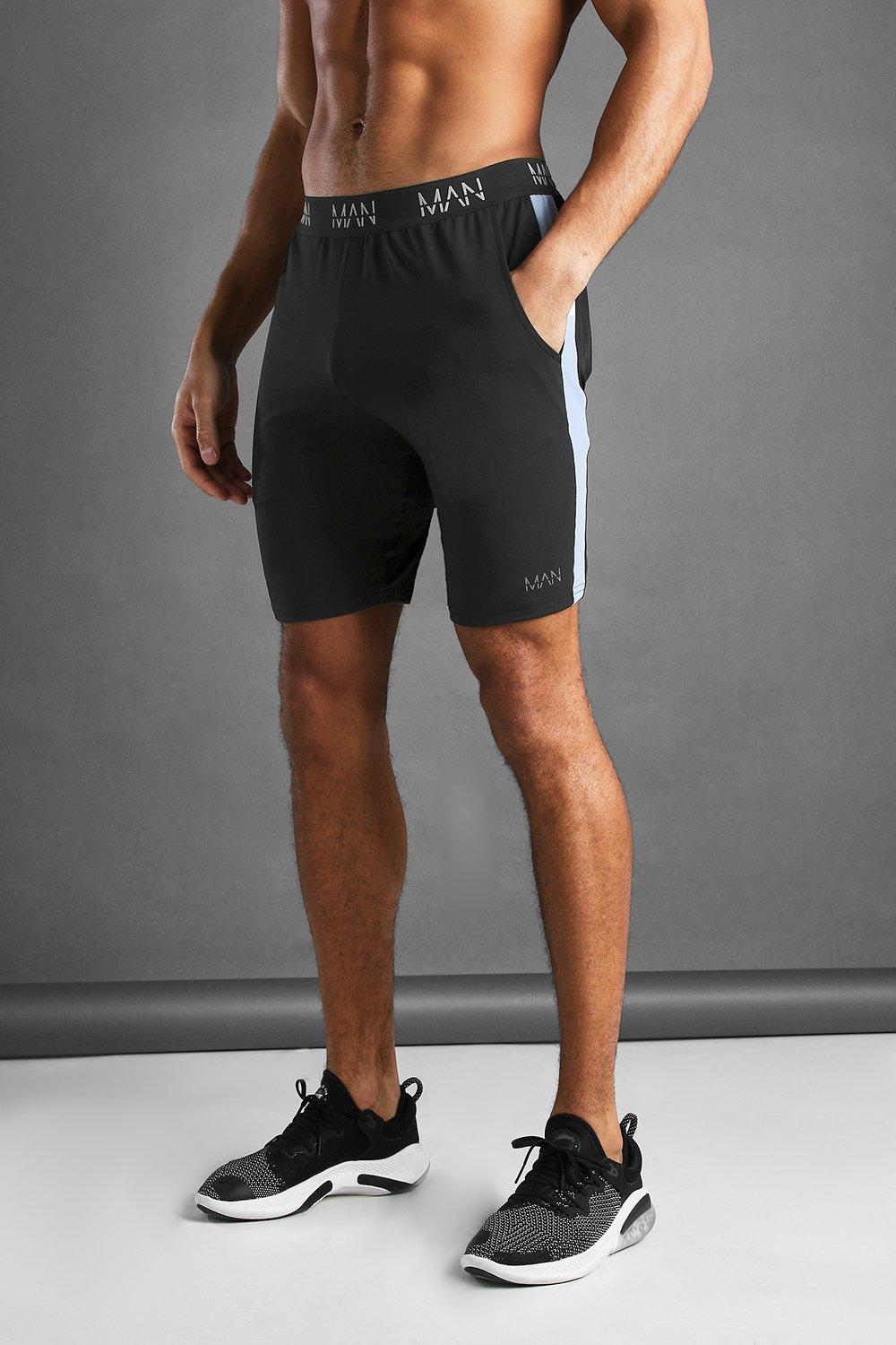 

Шорты MAN Active средней длины, Black