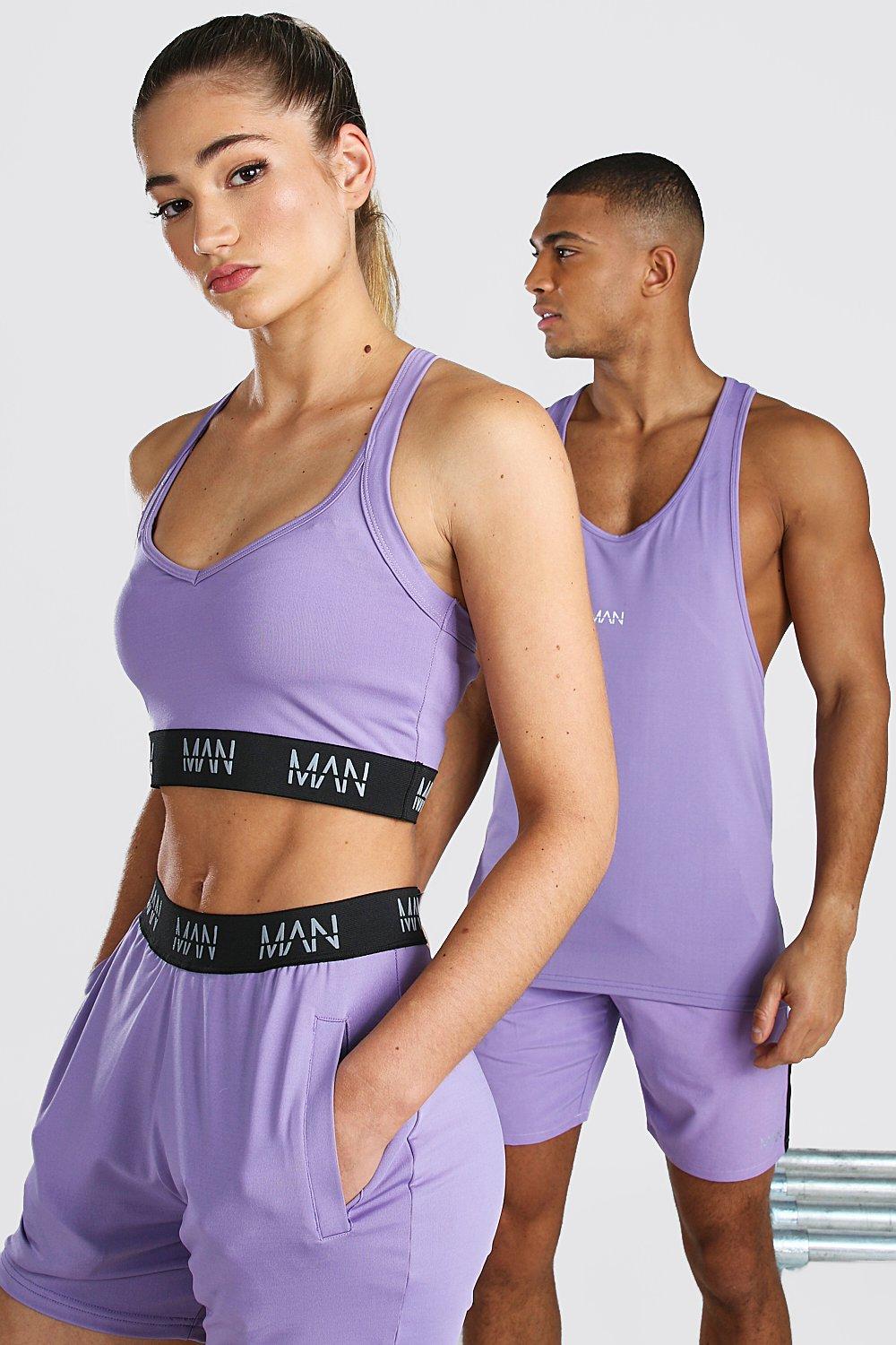 

Спортивный бюстгальтер Hers Active с лямками, Purple