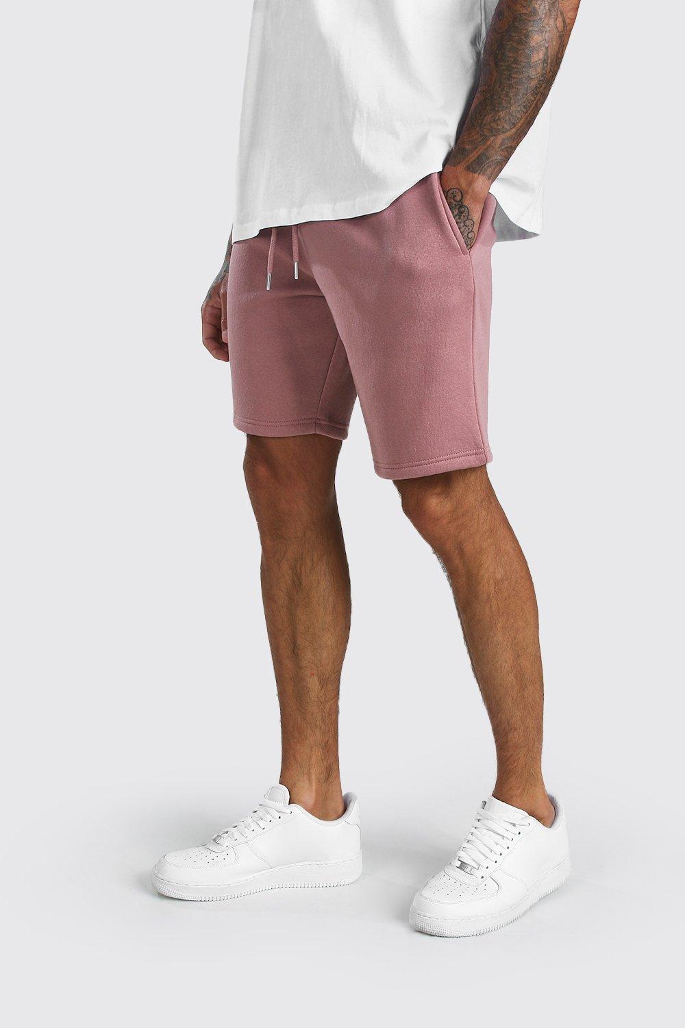 

Шорты Basic средней длины из джерси, Mauve