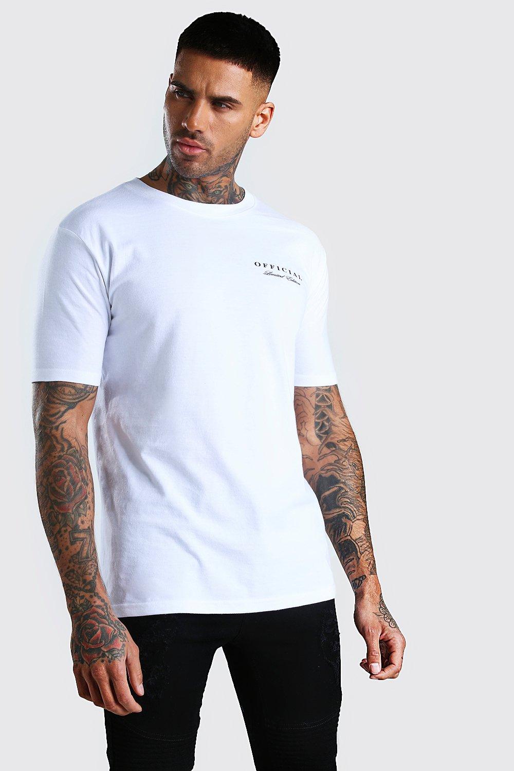 

Официальная футболка MAN Limited Edition, White